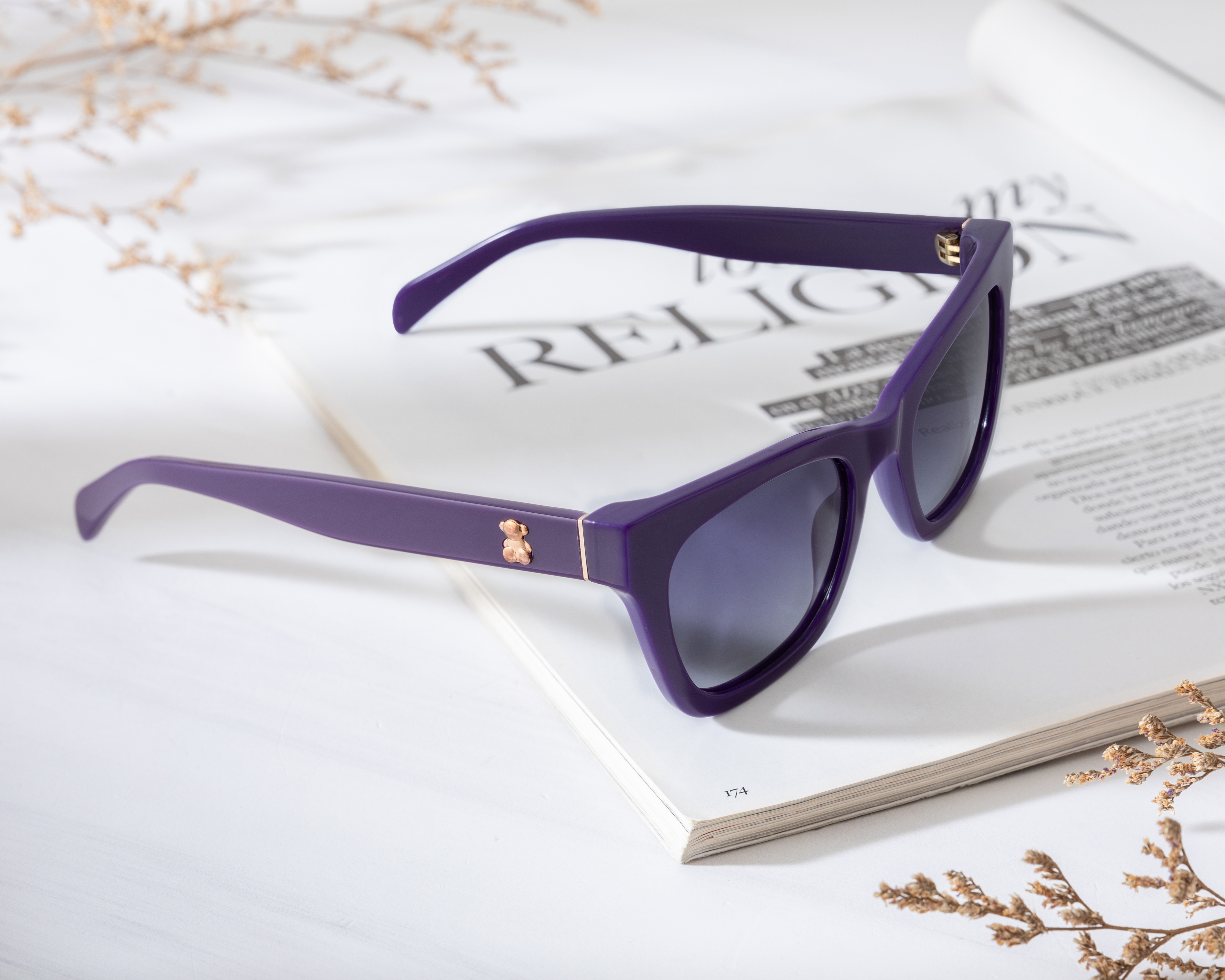 Foto 5 | Foto 5 | Lentes de Sol para Mujer Tous Cat Eye Violeta