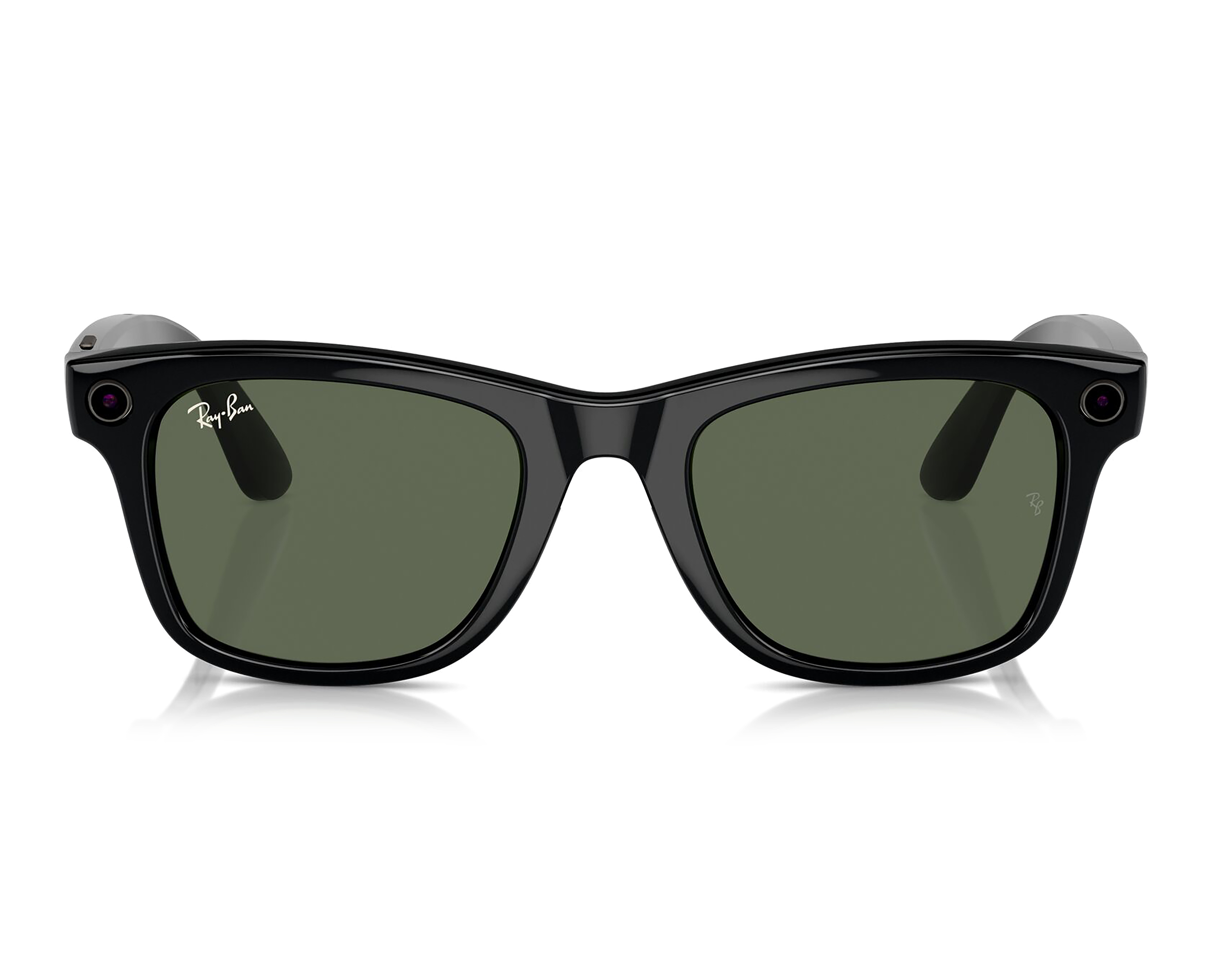 Foto 3 pulgar | Foto 2 | Ray-Ban Meta Wayfarer Negro Mate Solares