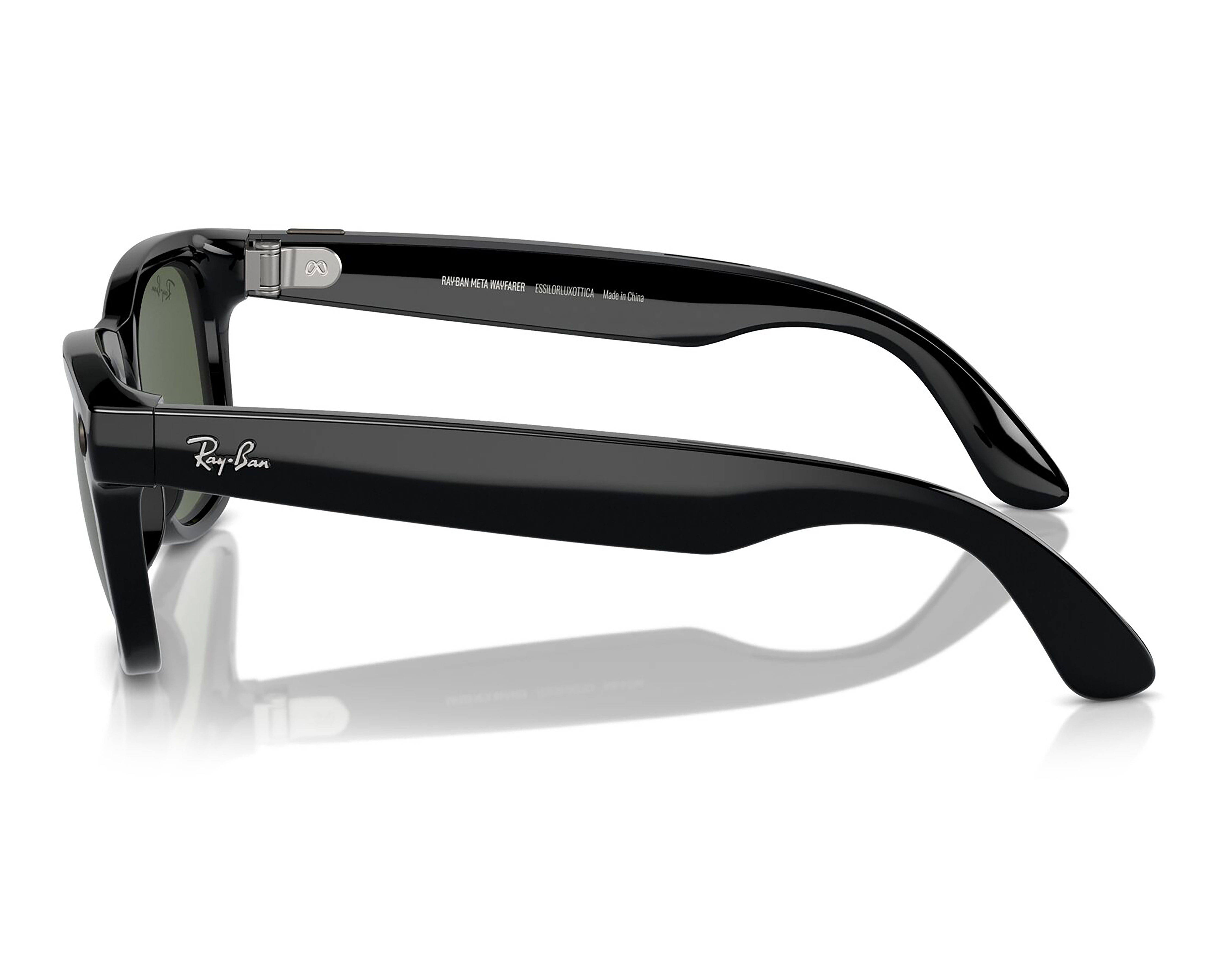 Foto 6 pulgar | Foto 5 | Ray-Ban Meta Wayfarer Negro Mate Solares