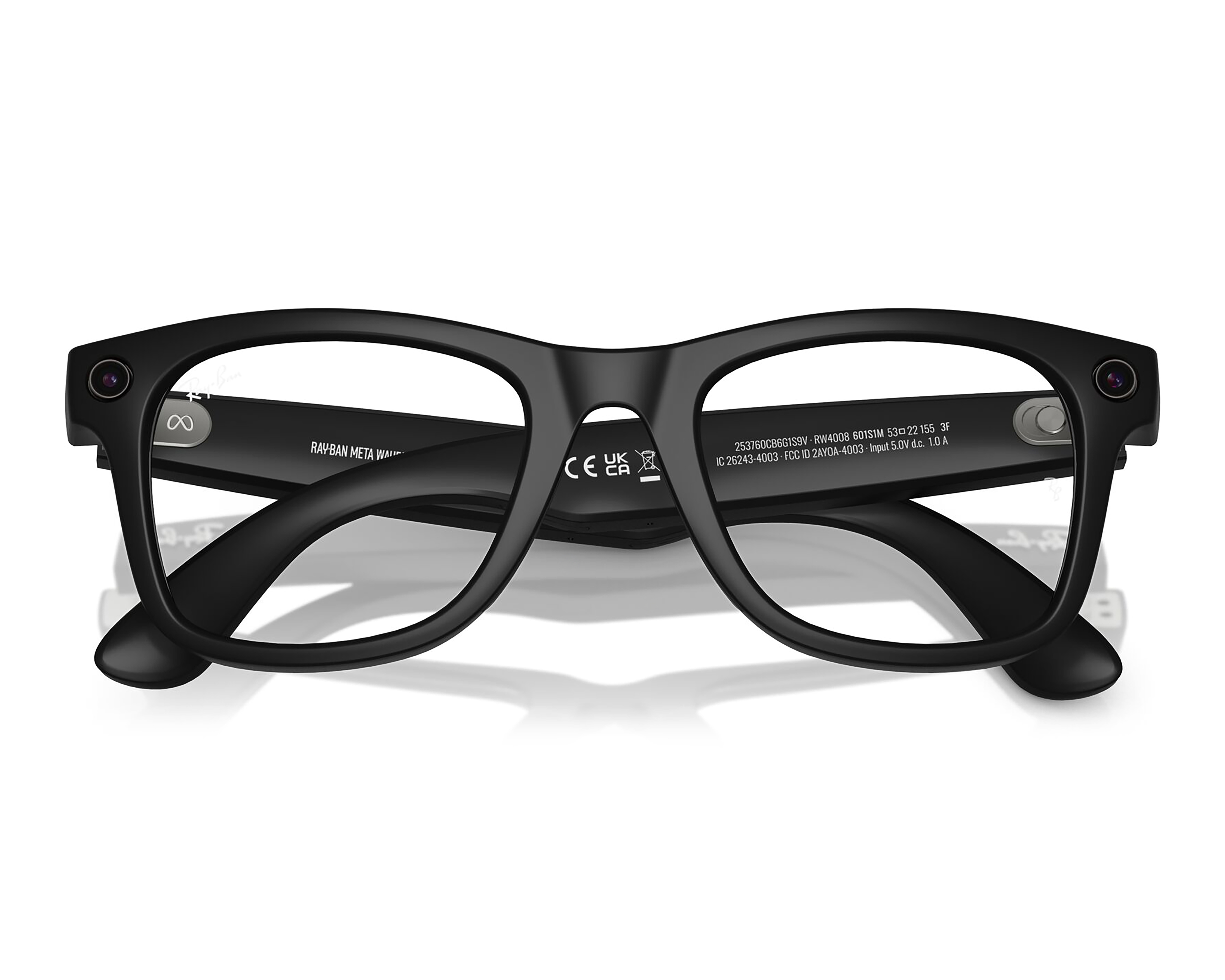 Foto 7 pulgar | Foto 6 | Ray-Ban Meta Wayfarer Negro Mate Transitions