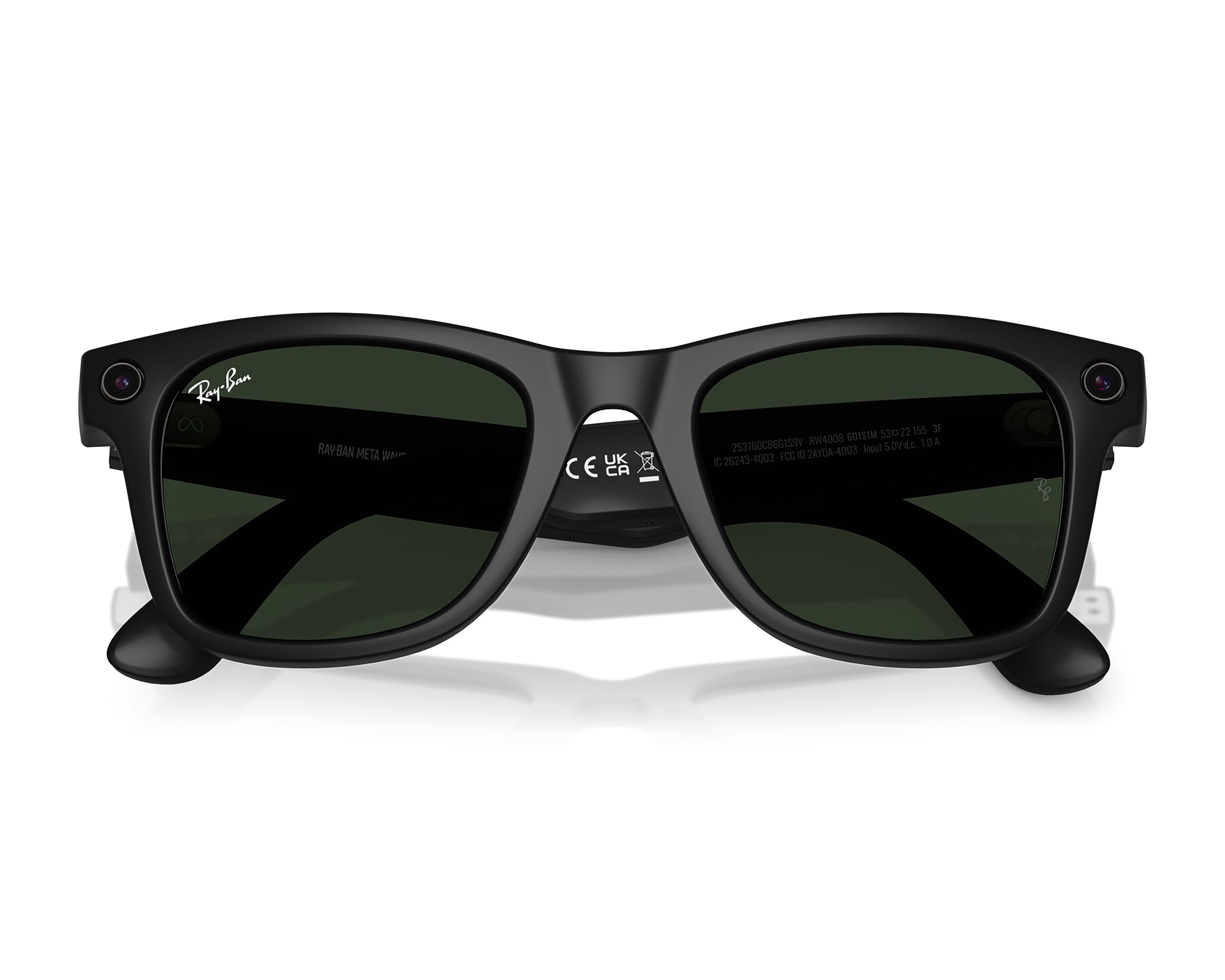 Foto 8 pulgar | Foto 7 | Ray-Ban Meta Wayfarer Negro Mate Transitions