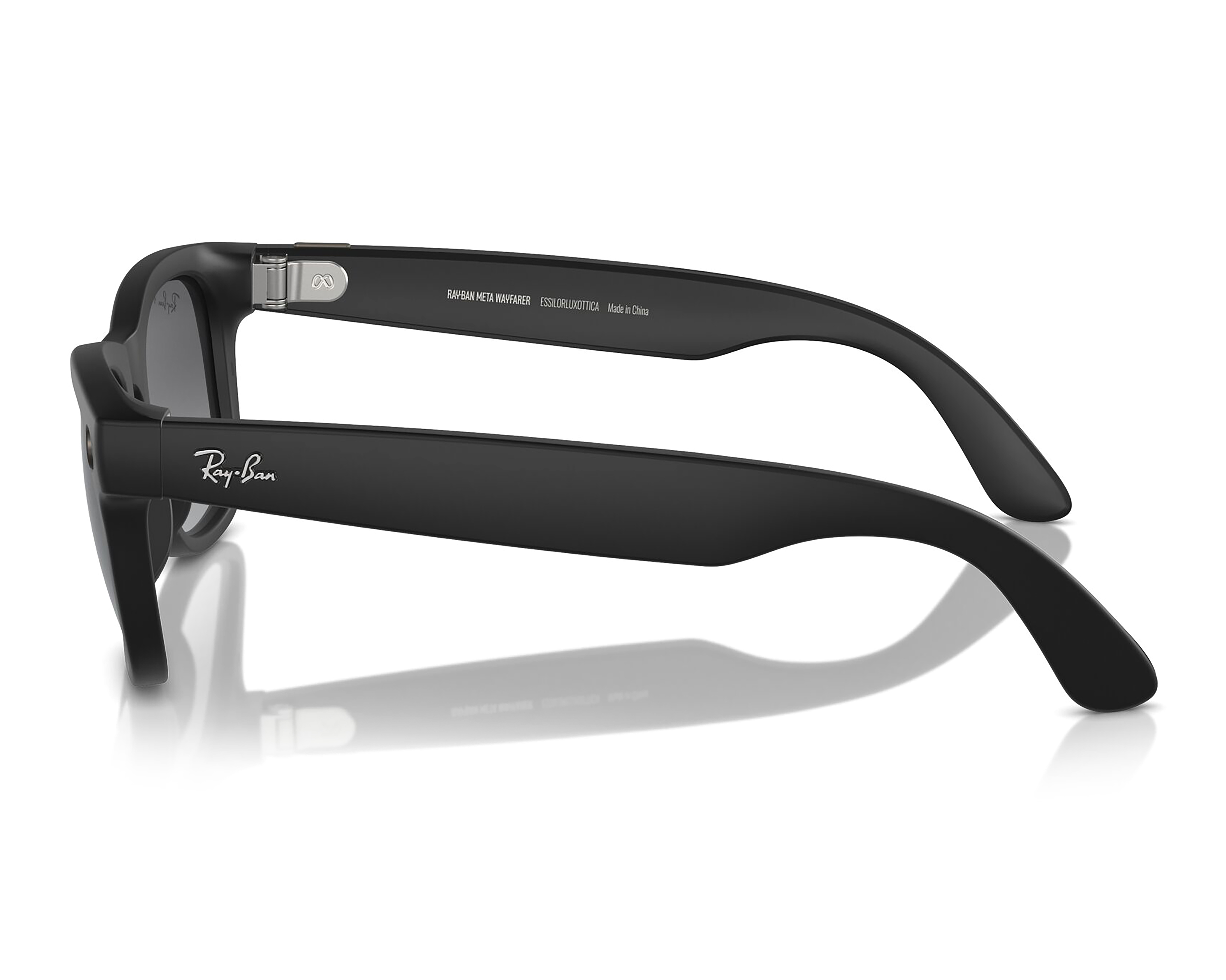 Foto 5 pulgar | Foto 4 | Ray-Ban Meta Wayfarer Negro Mate Polarizados