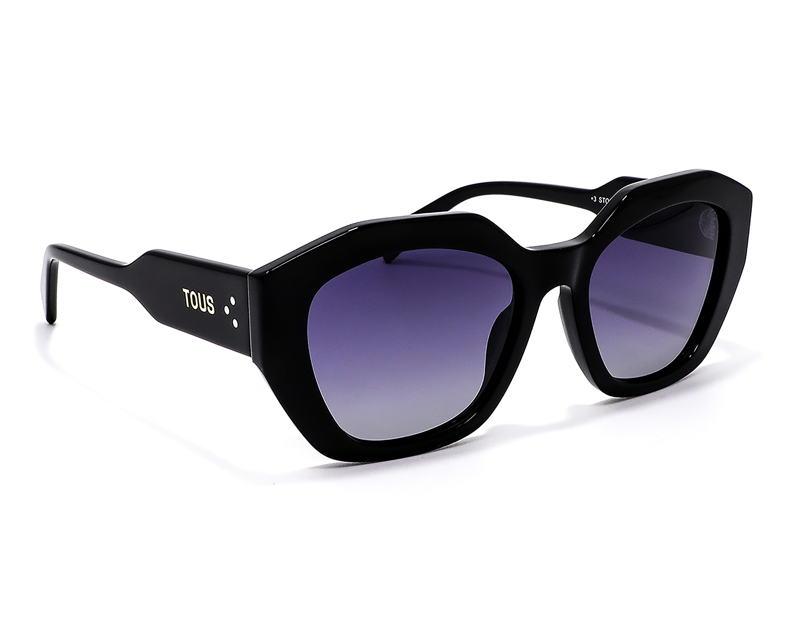 Foto 2 pulgar | Foto 1 | Lentes de Sol para Mujer TOUS Rectangulares 00C95 Negros