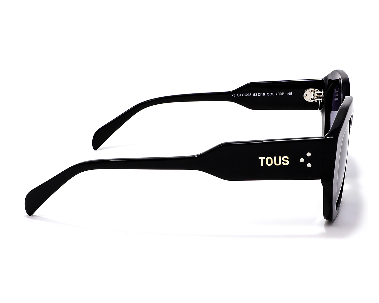 Foto 4 pulgar | Foto 3 | Lentes de Sol para Mujer TOUS Rectangulares 00C95 Negros