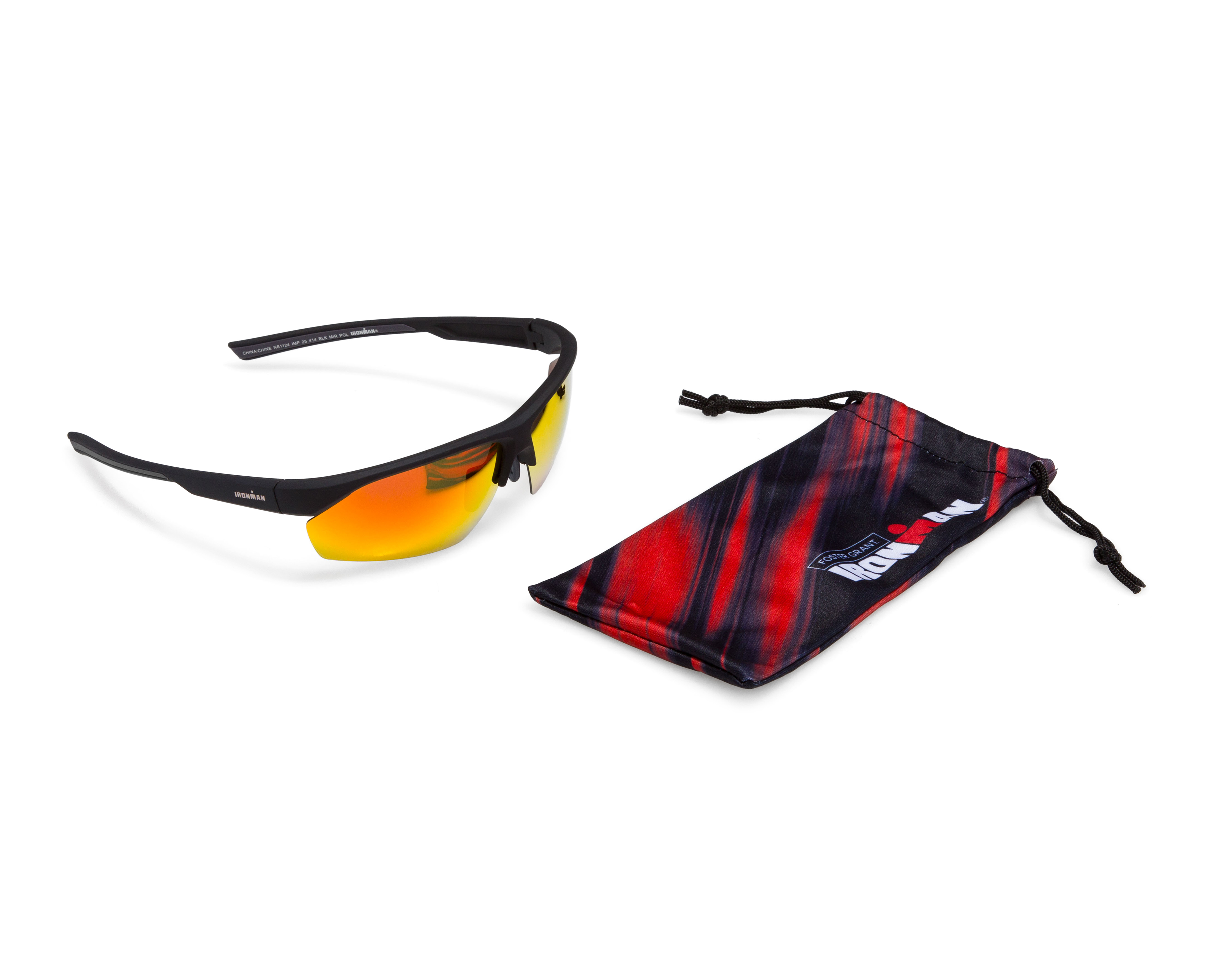 Foto 5 | Foto 5 | Lentes de Sol para Hombre Ironman Deportivos Negros