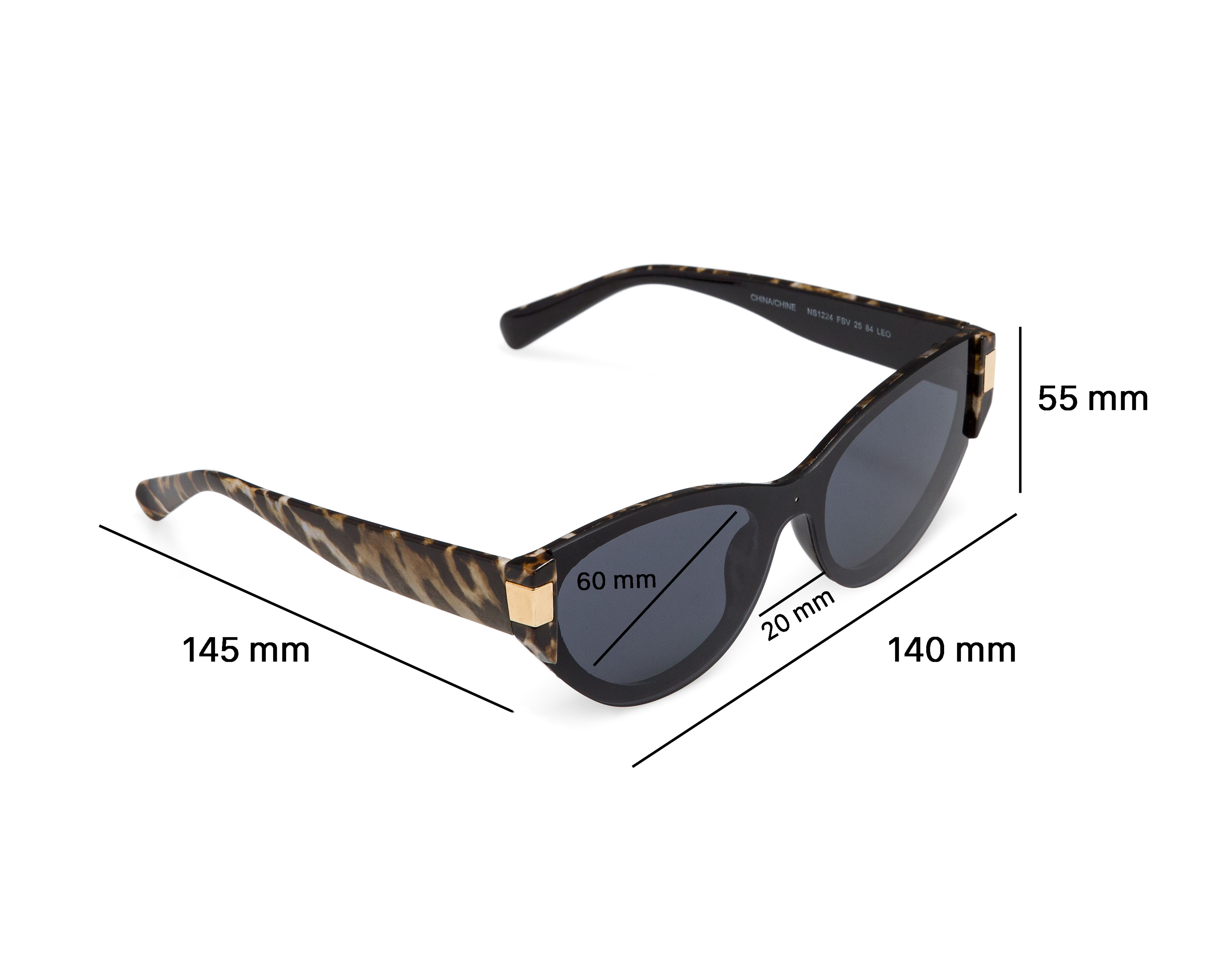 Foto 7 | Foto 7 | Lentes de Sol para Mujer Sofía Vergara Cat Eye Leopardo