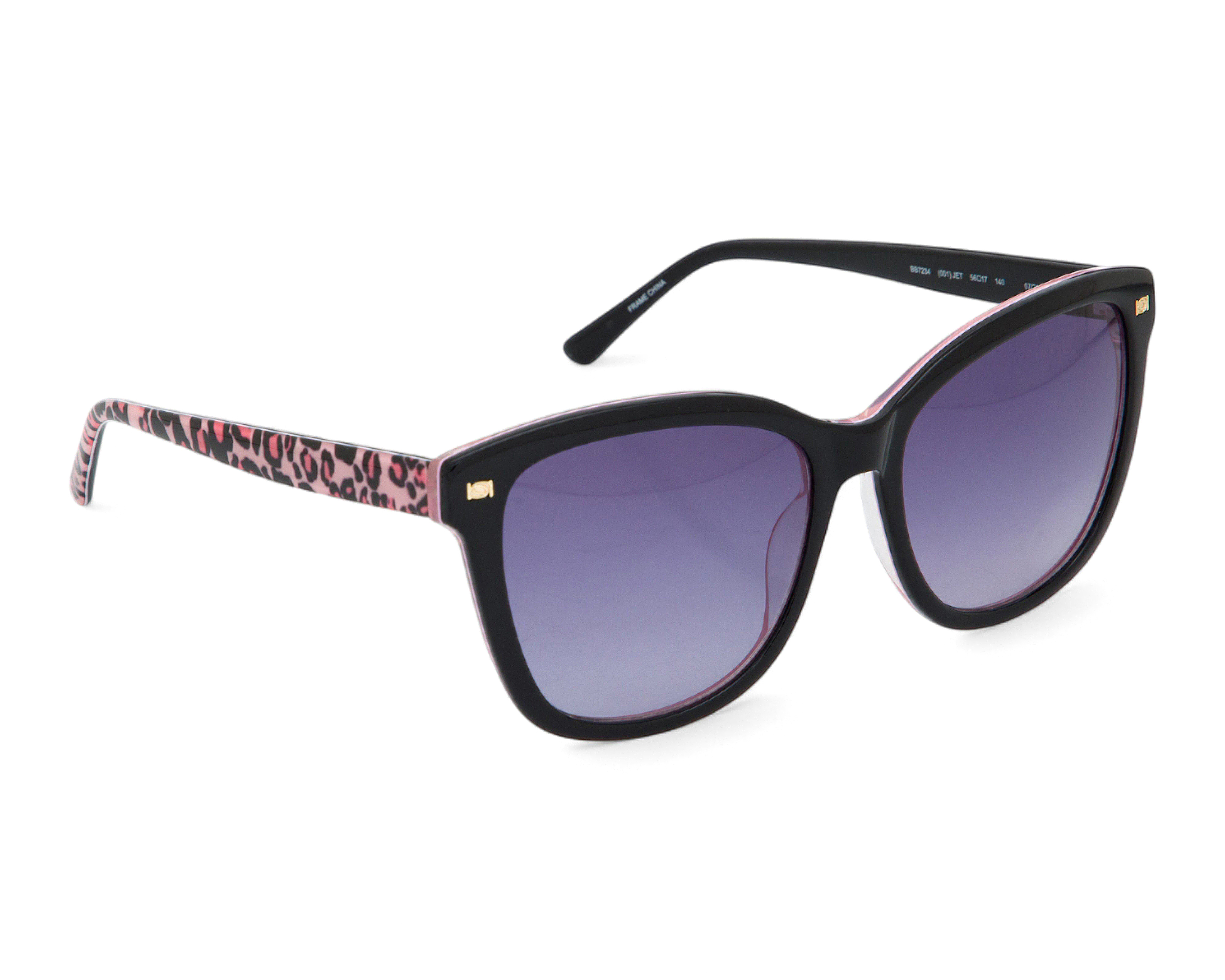 Lentes de Sol para Mujer Bebe Cuadrados Negros