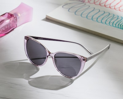 Foto 6 | Foto 6 | Lentes de Sol para Mujer Bebe Cuadrados Lilas