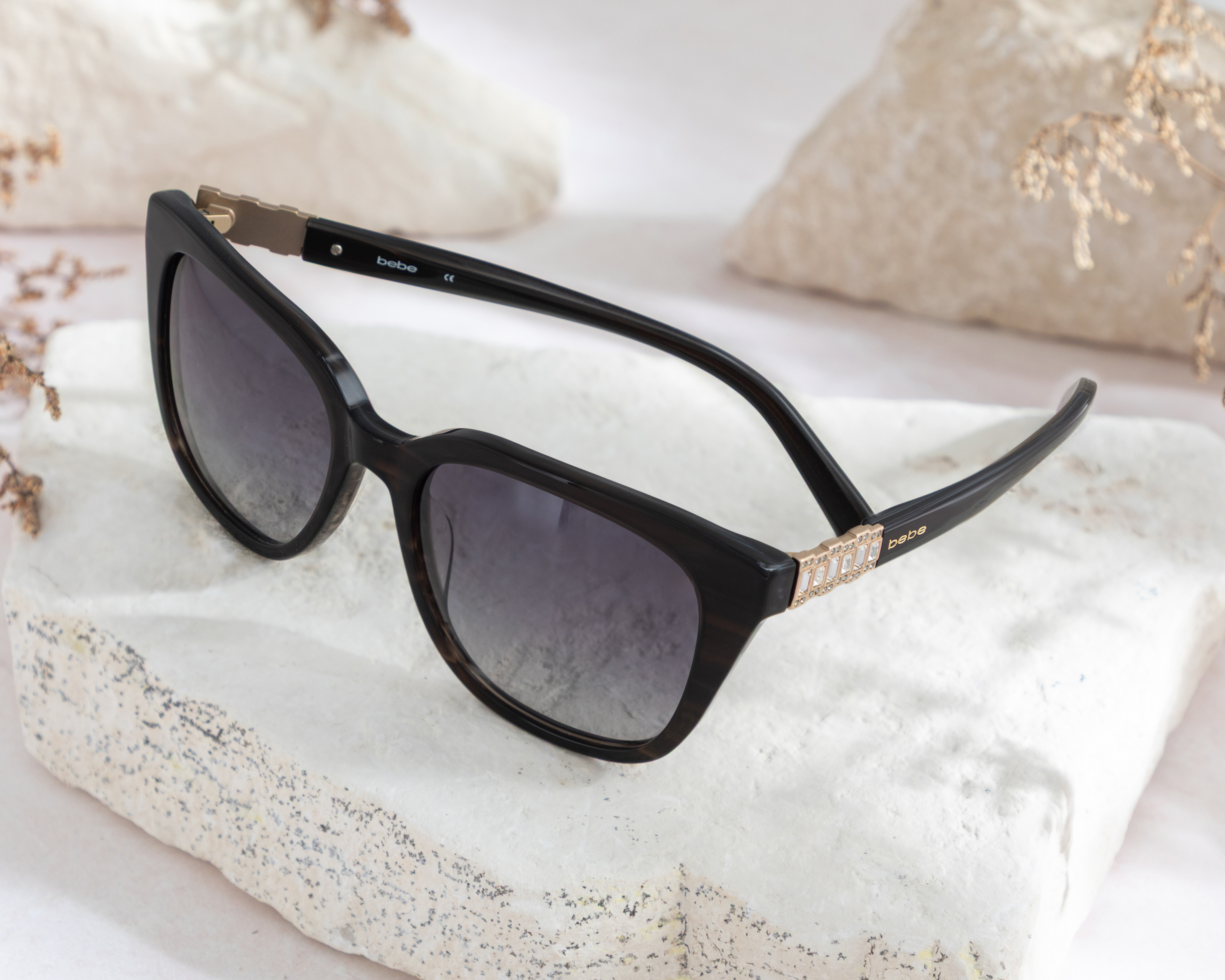 Foto 6 | Foto 6 | Lentes de Sol para Mujer Bebe Cuadrados BB7199-5418-001 Negros