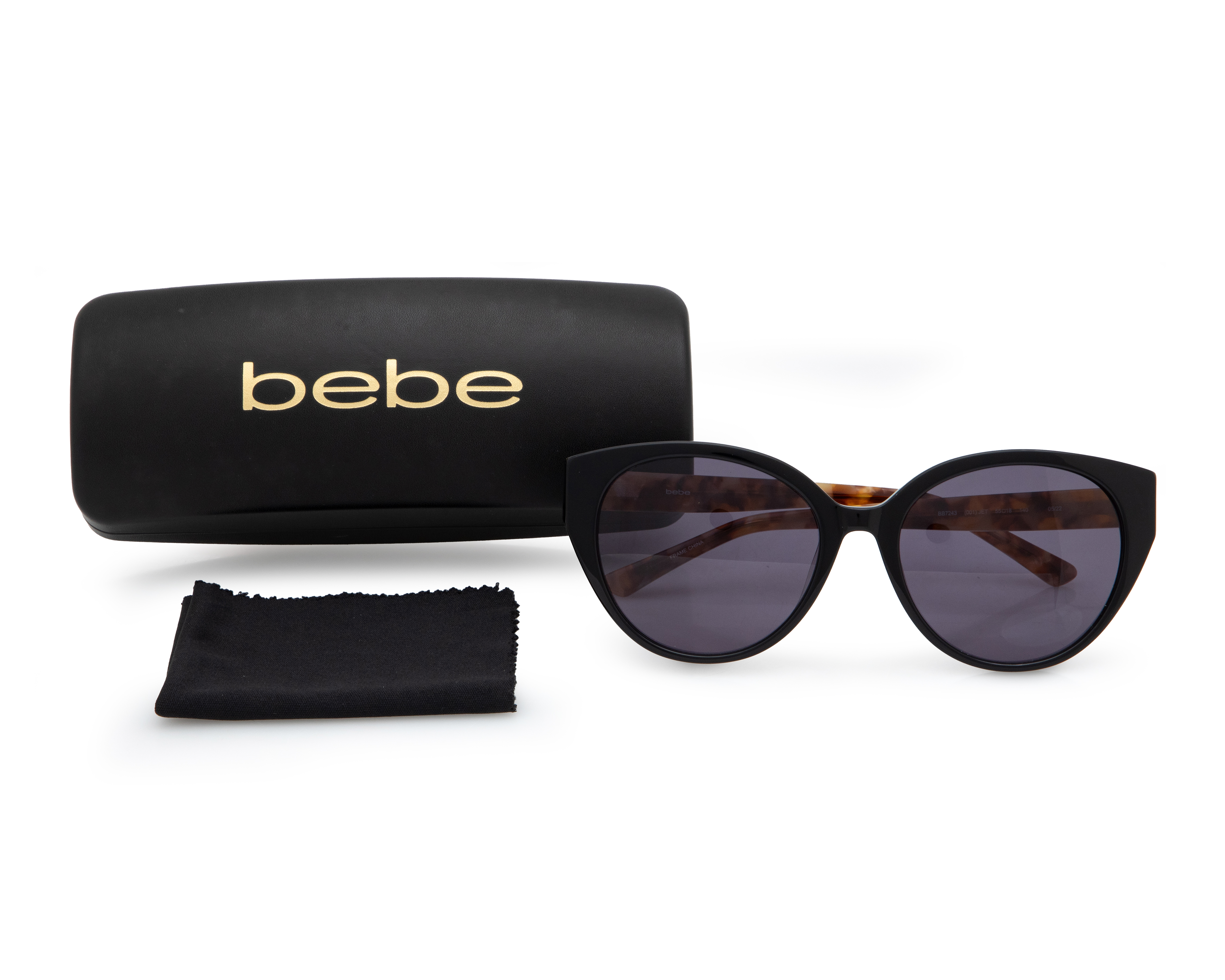 Foto 5 pulgar | Foto 4 | Lentes de Sol para Mujer Bebe Redondos Negros