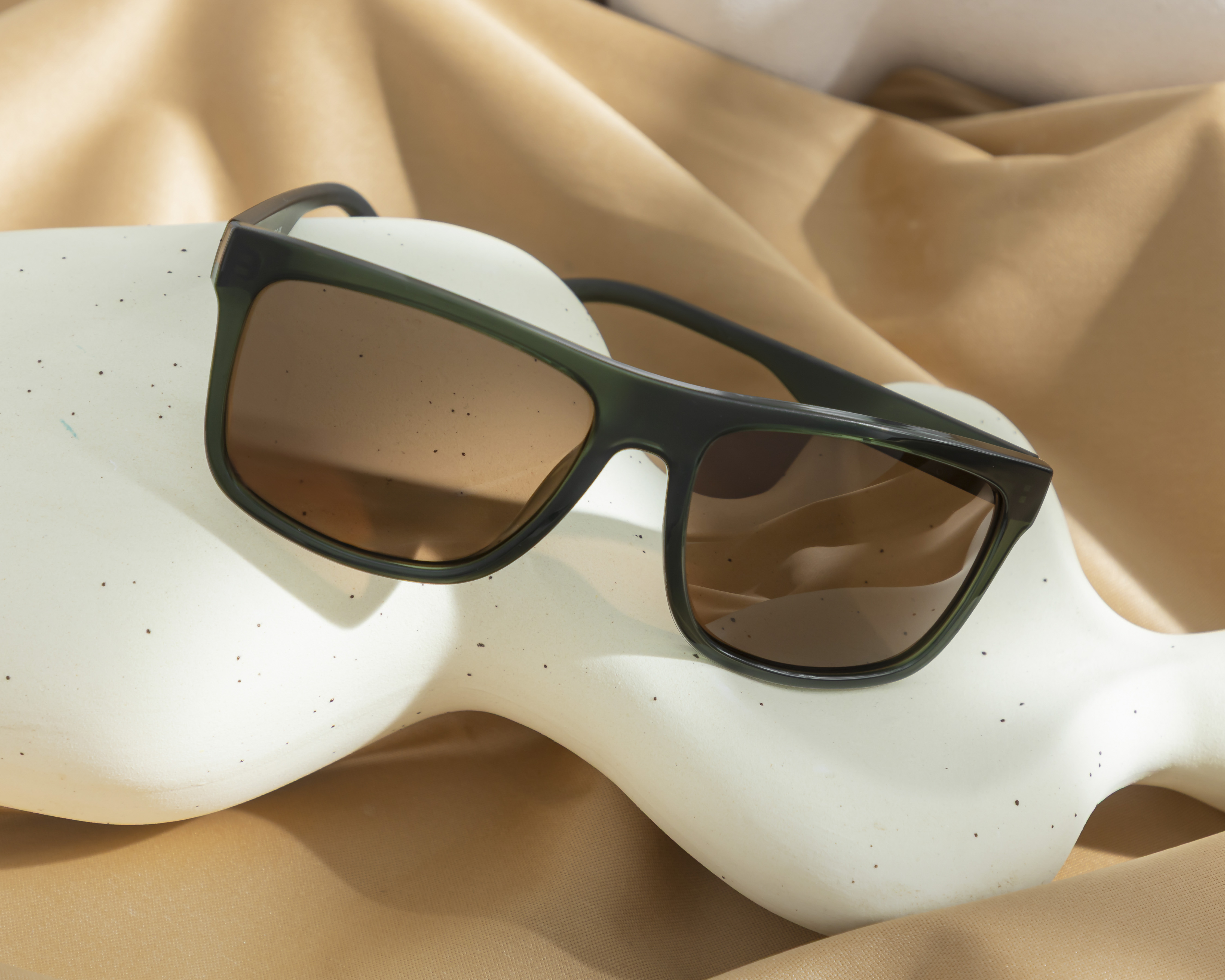 Foto 7 pulgar | Foto 6 | Lentes de Sol para Hombre Nautica Rectangulares Verde Olivo
