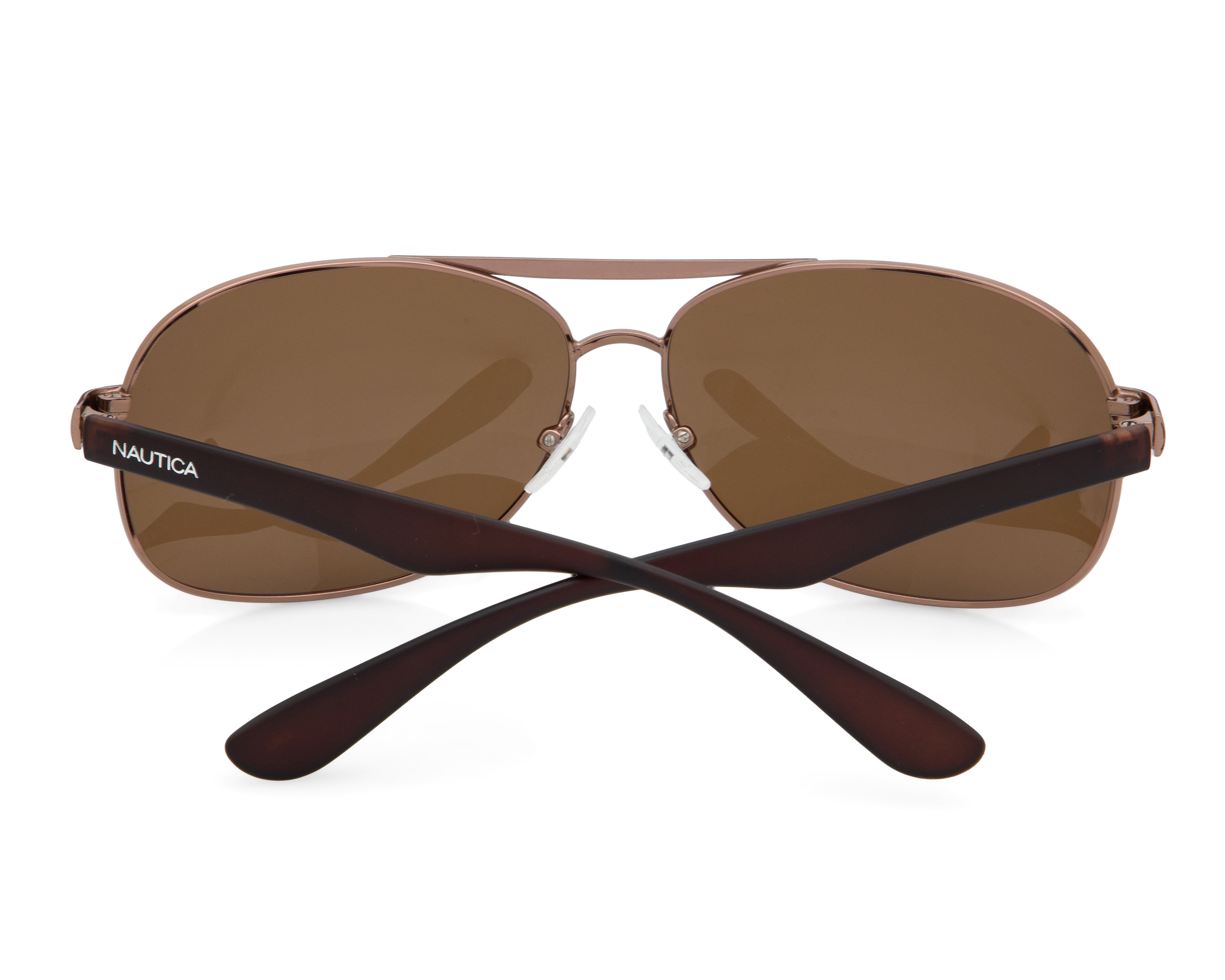 Foto 4 pulgar | Foto 3 | Lentes de Sol para Hombre Nautica Aviador Café