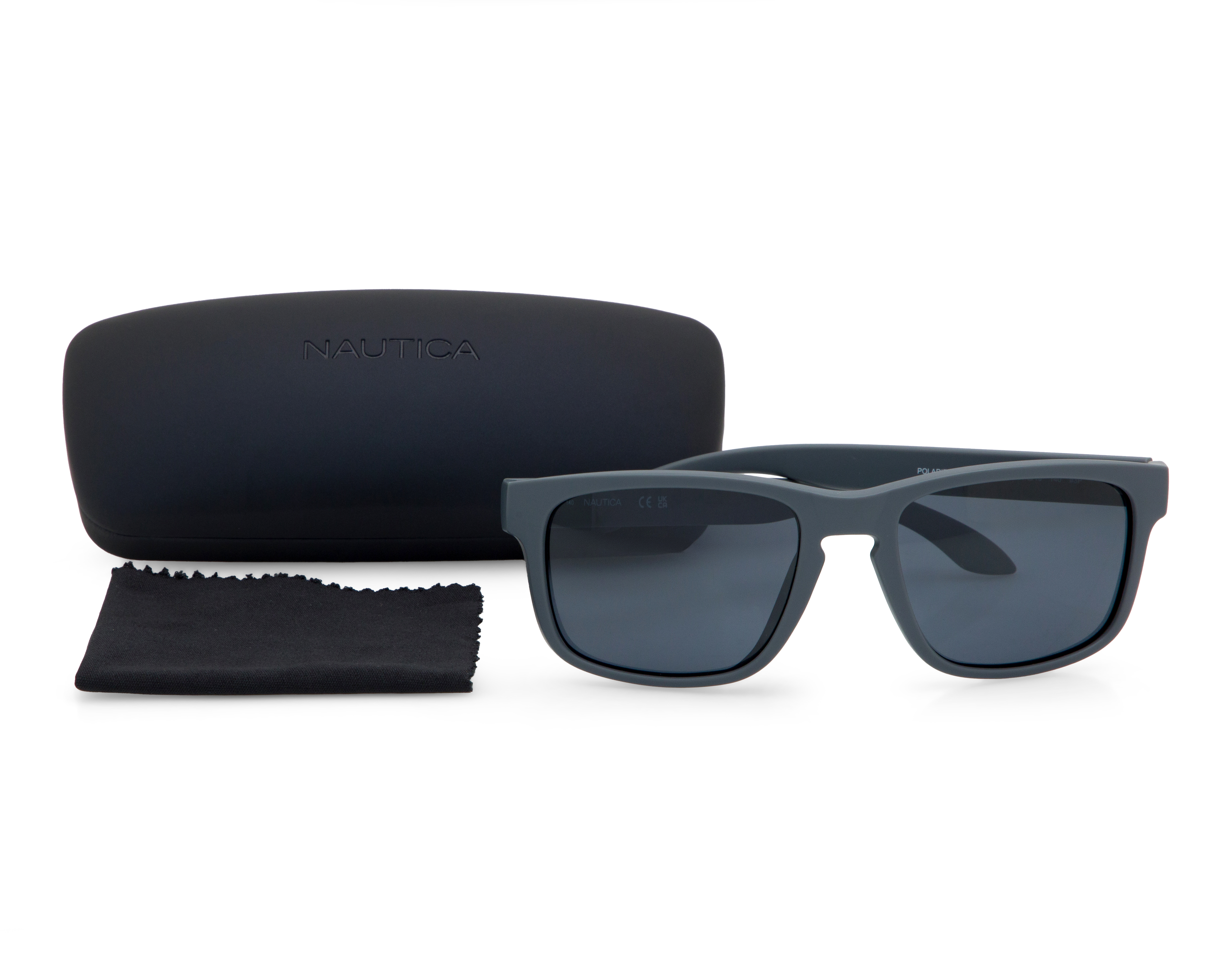 Foto 6 pulgar | Foto 5 | Lentes de Sol para Hombre Nautica Rectangulares Grises