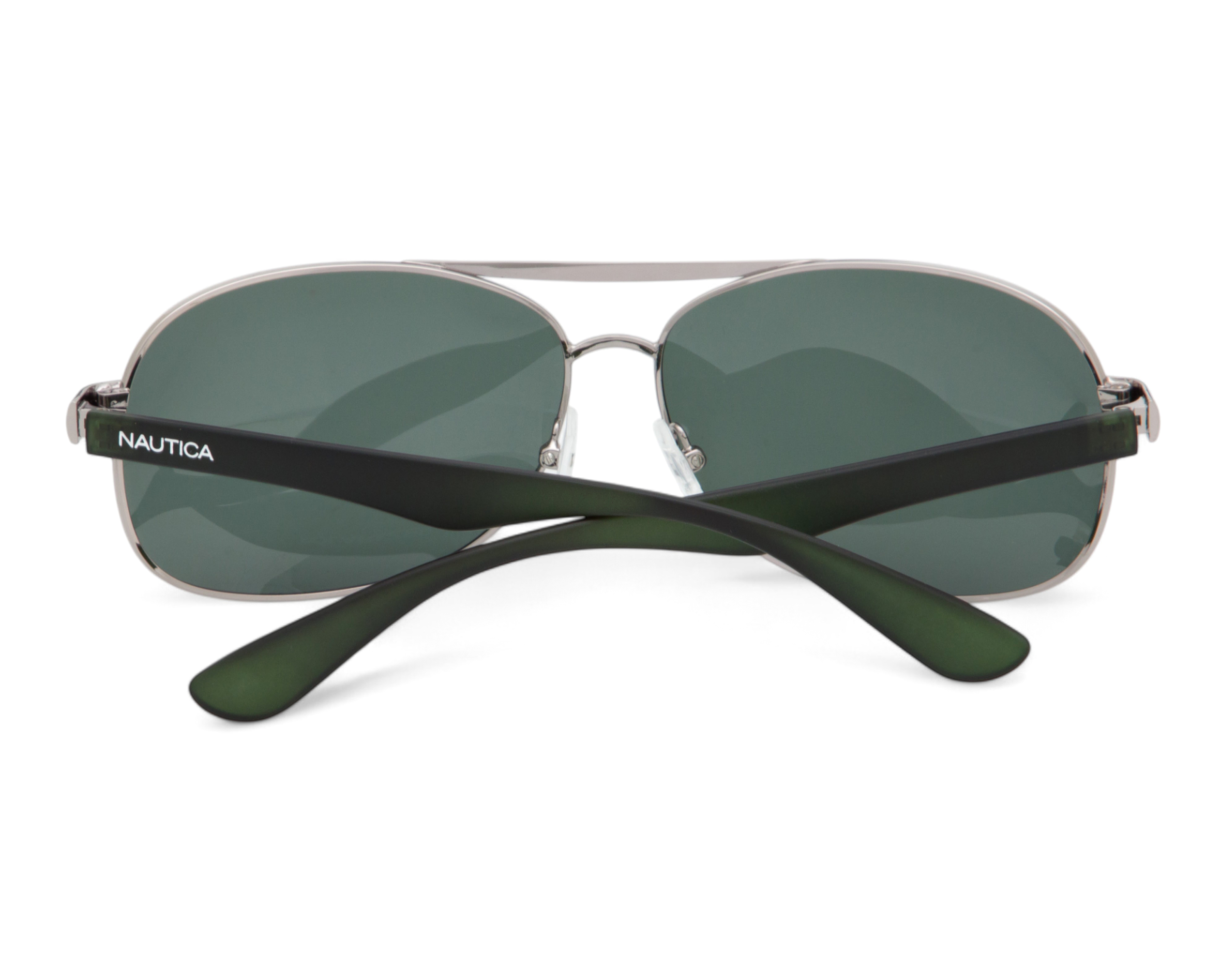 Foto 4 pulgar | Foto 3 | Lentes de Sol para Hombre Nautica Aviador Plateados
