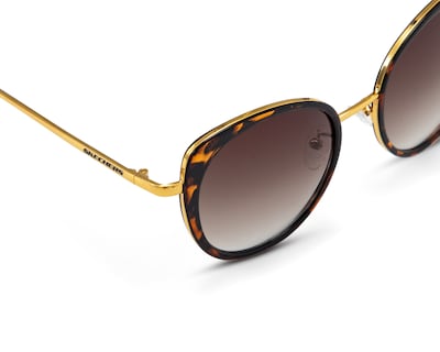 Foto 4 | Foto 4 | Lentes de Sol para Mujer Skechers Cat Eye SE6156 Dorados