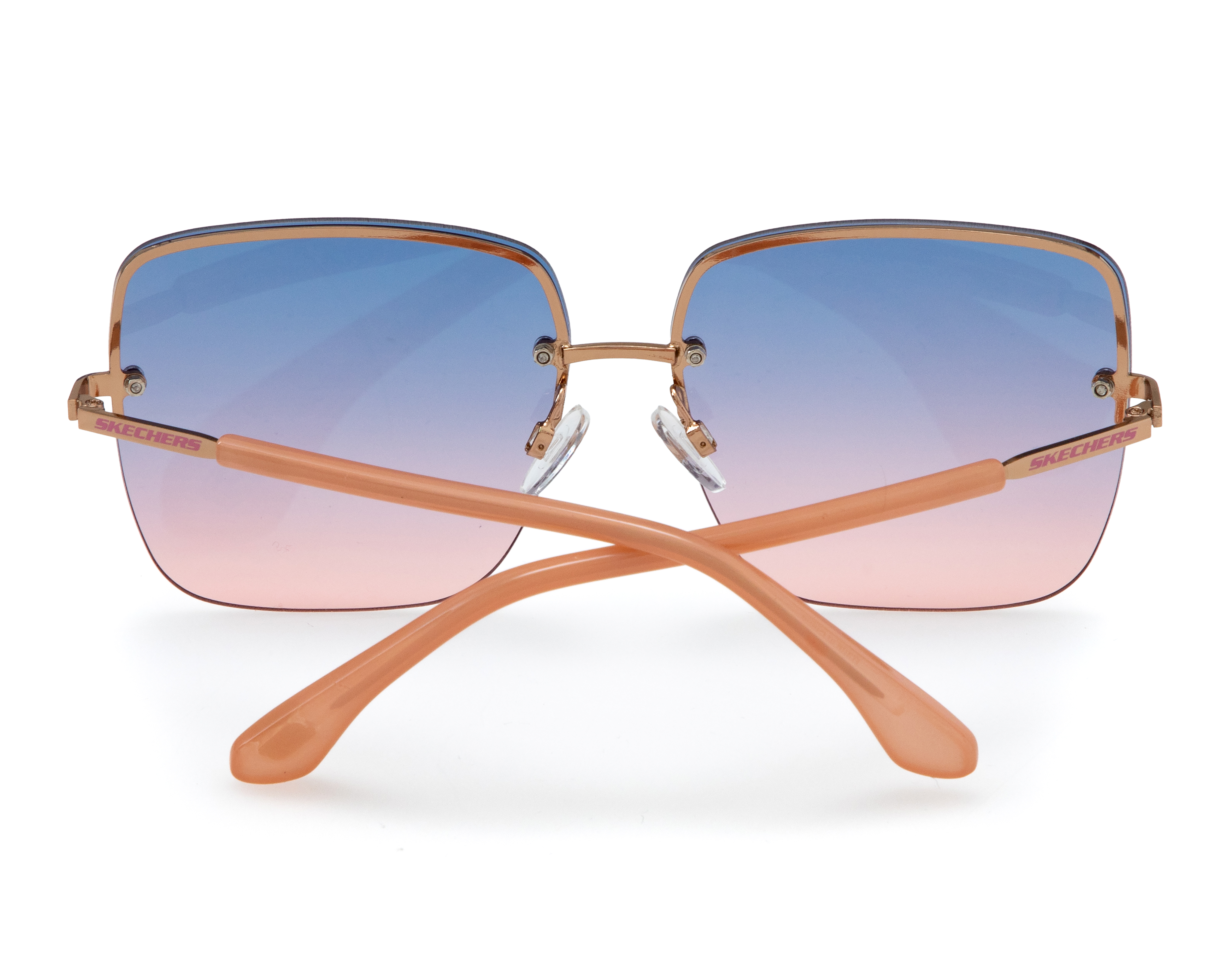 Foto 3 | Foto 3 | Lentes de Sol para Mujer Skechers Cuadrados SE6156 Rosas
