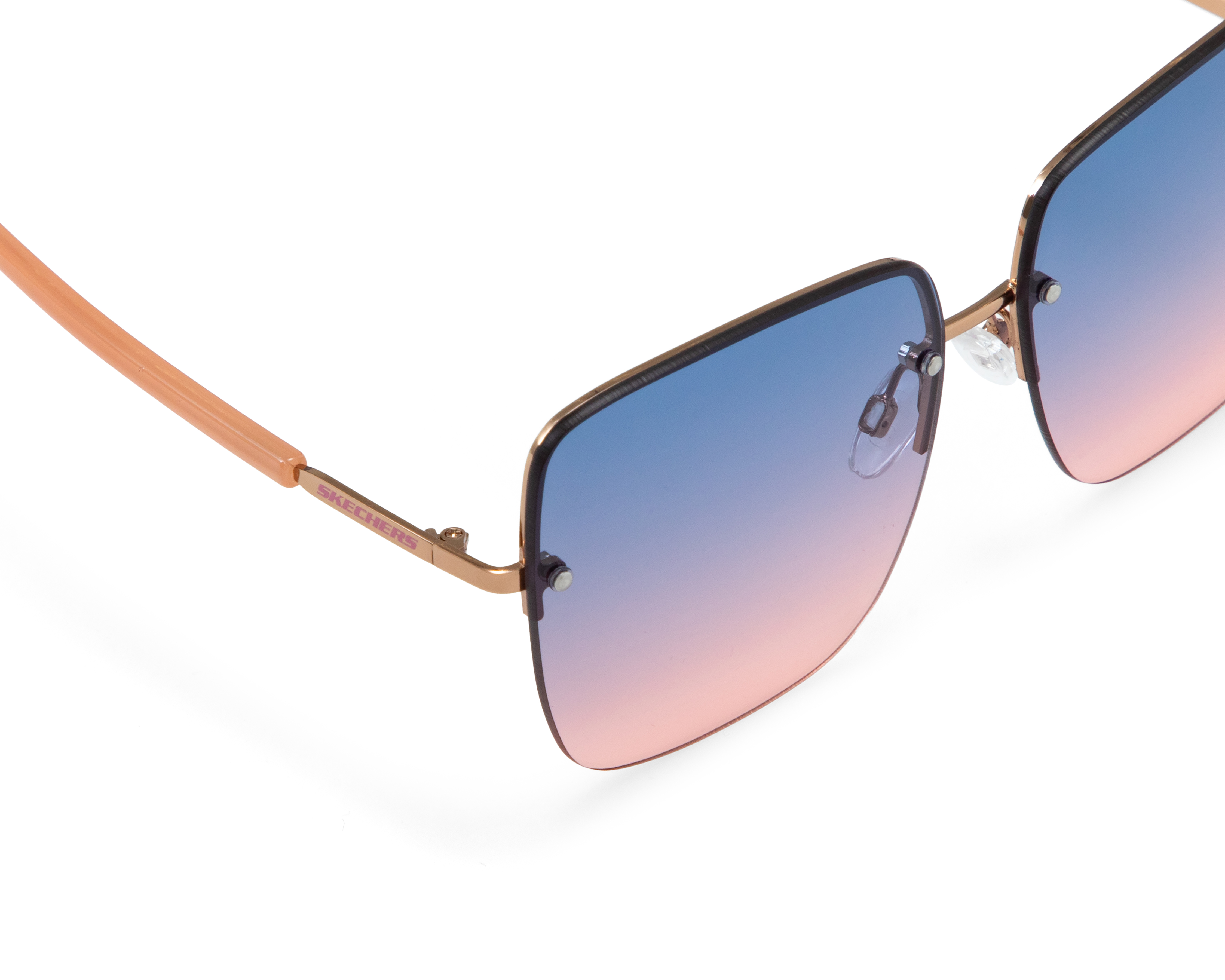 Foto 4 | Foto 4 | Lentes de Sol para Mujer Skechers Cuadrados SE6156 Rosas