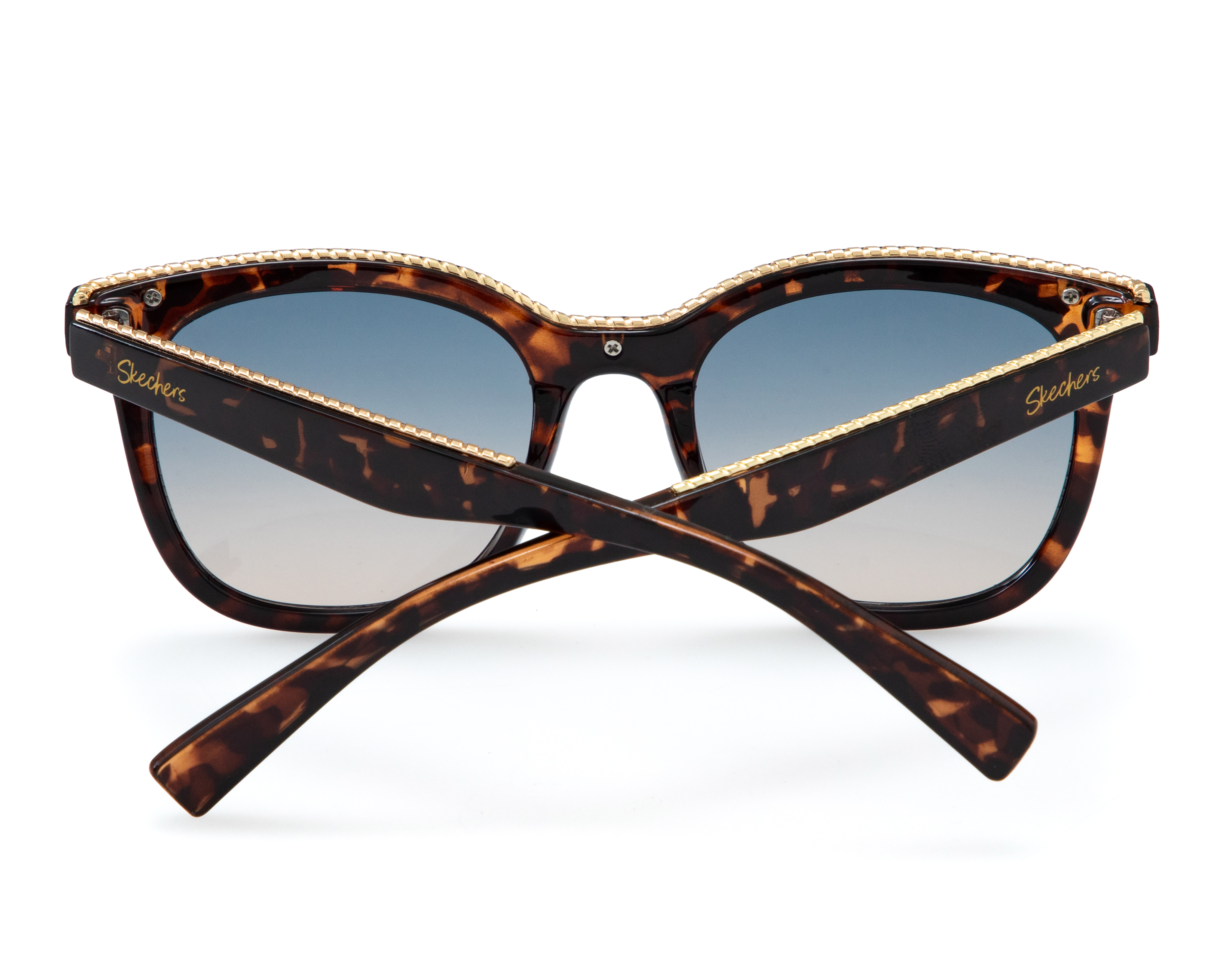 Foto 4 pulgar | Foto 3 | Lentes de Sol para Mujer Skechers Wayfarer SE6199 Havana