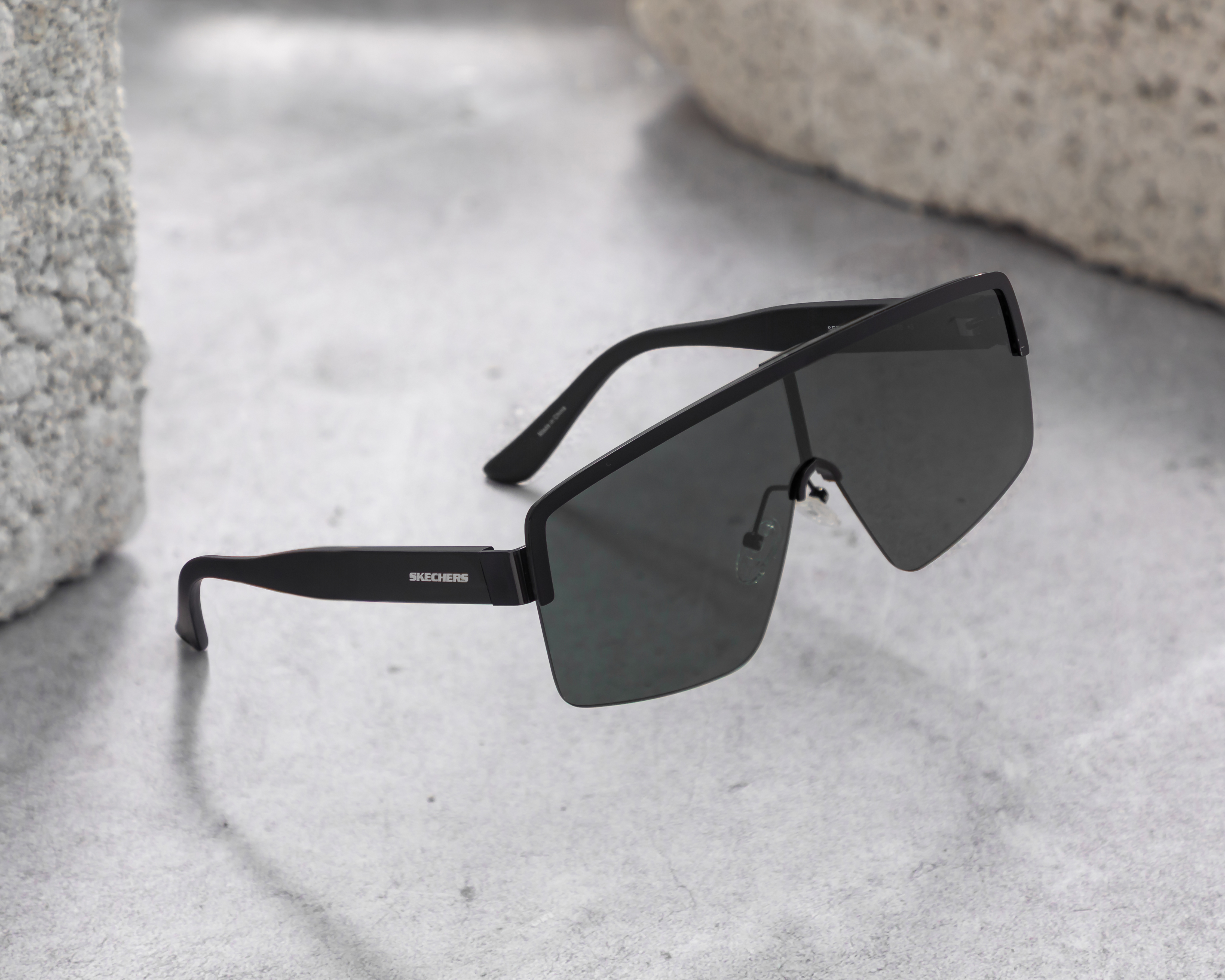 Foto 5 | Foto 5 | Lentes de Sol para Hombre Skechers Cuadrados SE6199 Negros