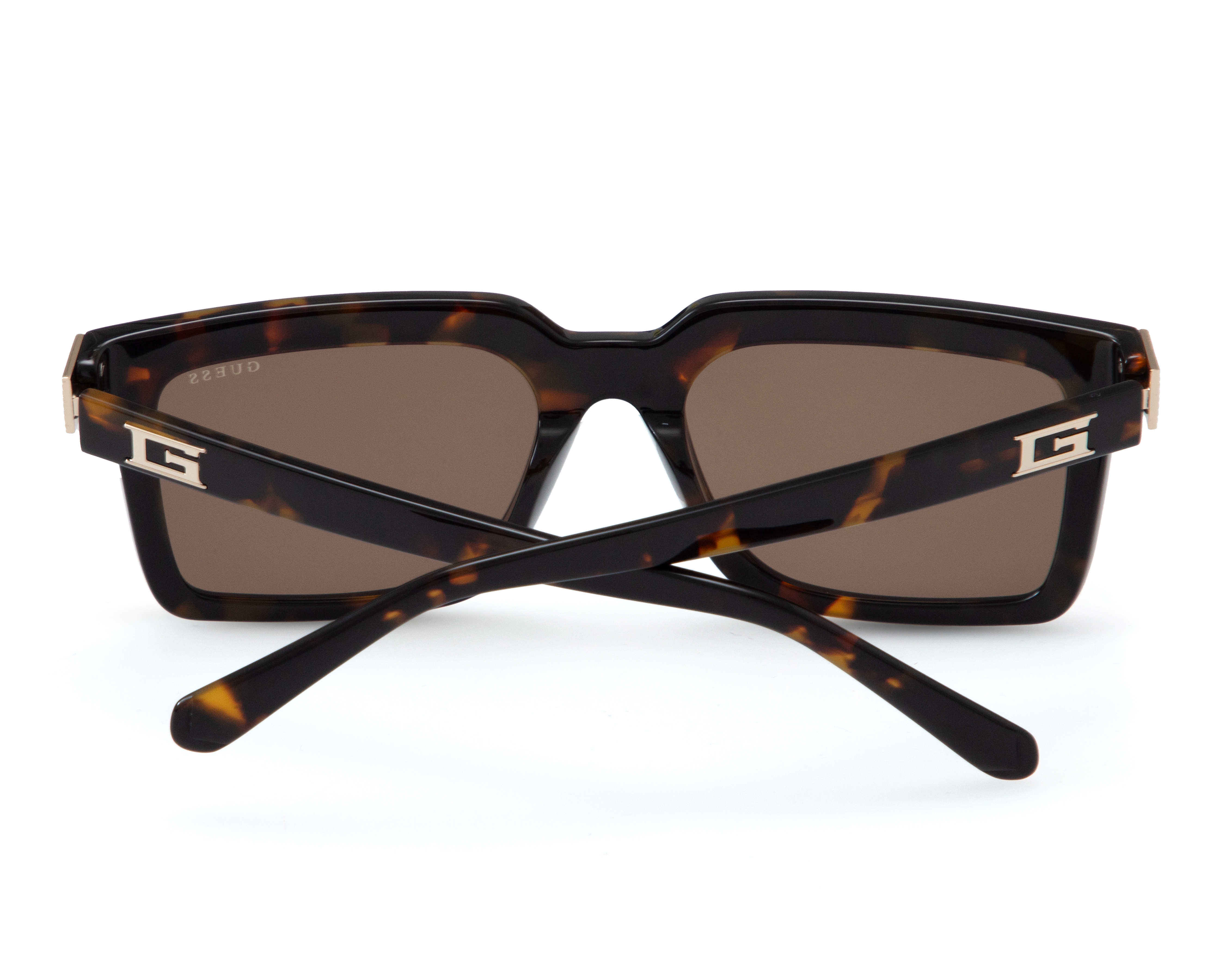 Foto 4 pulgar | Foto 3 | Lentes de Sol para Mujer Guess Rectangulares GU002135552E Havana
