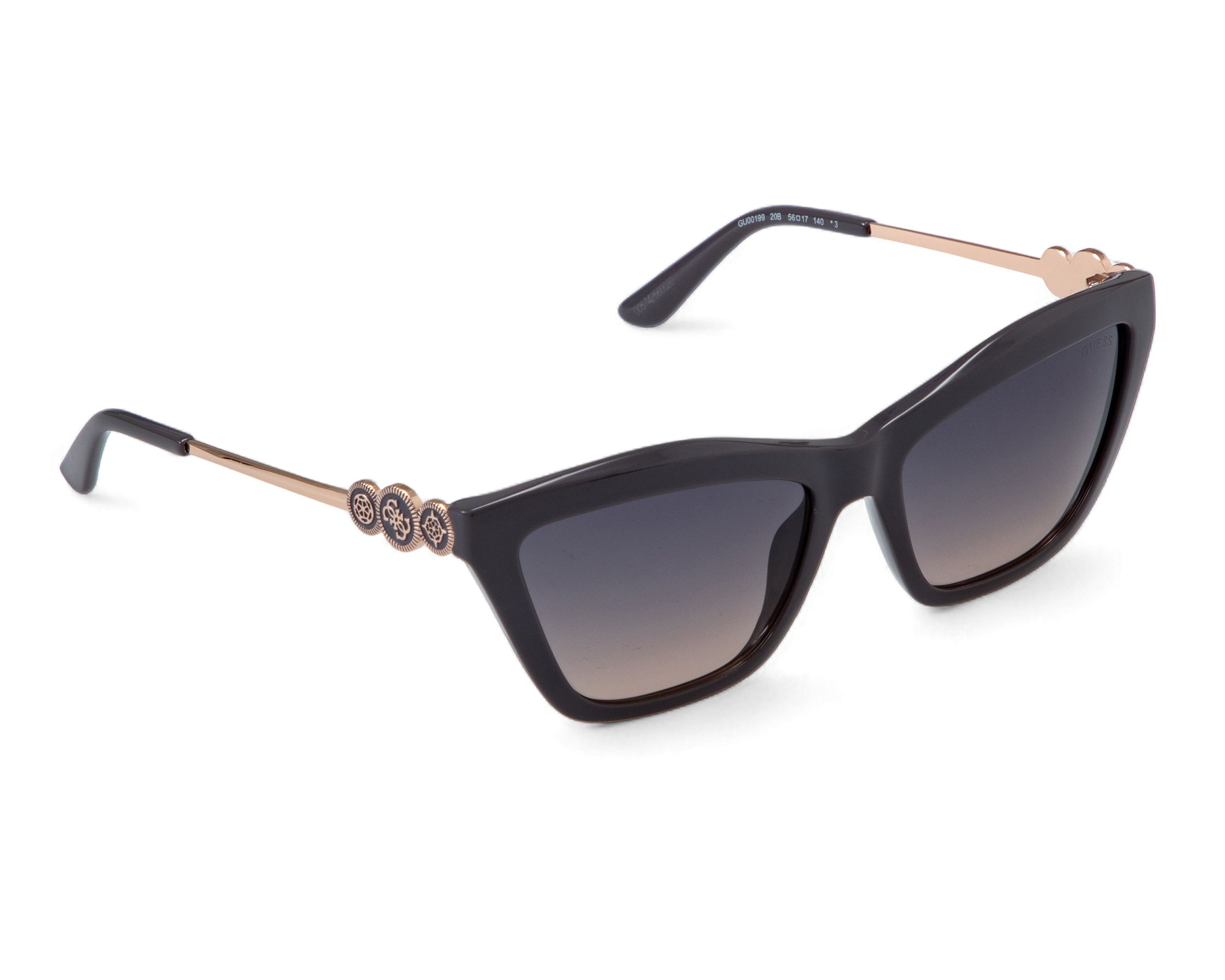 Lentes de Sol para Mujer Guess Wayfarer GU001915647F Dorado