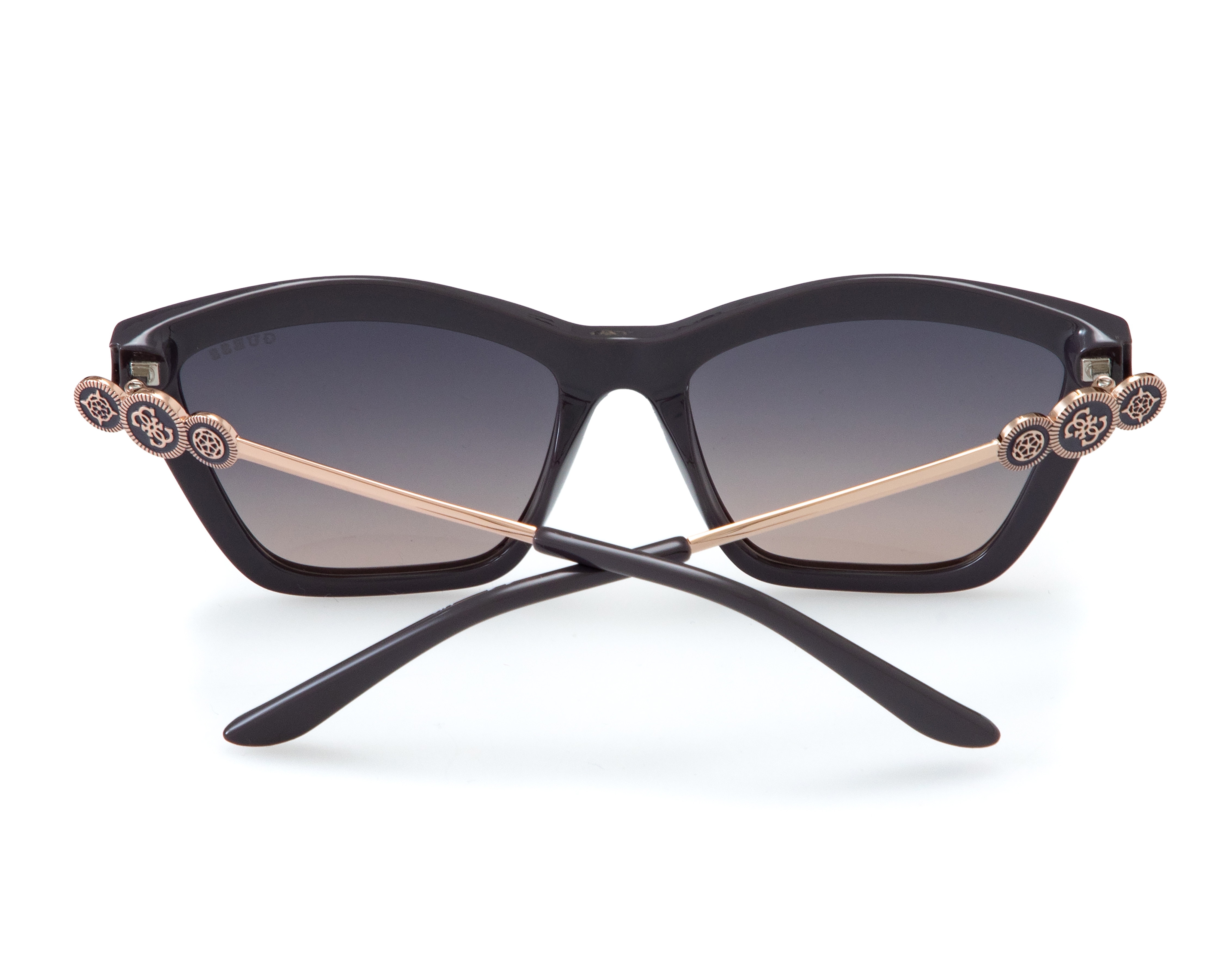 Foto 4 pulgar | Foto 3 | Lentes de Sol para Mujer Guess Wayfarer GU001915647F Dorado