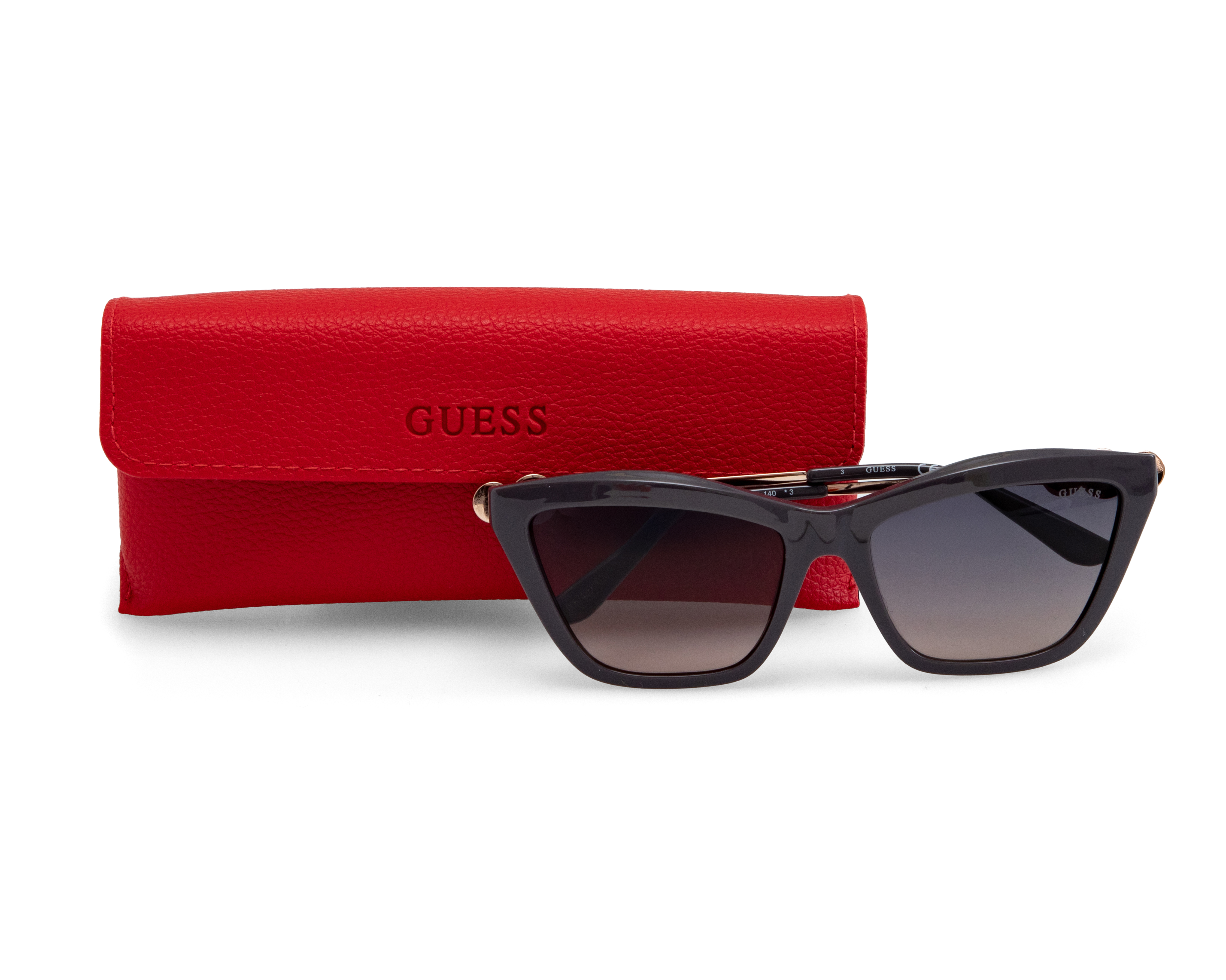 Foto 5 | Foto 5 | Lentes de Sol para Mujer Guess Wayfarer GU001915647F Dorado