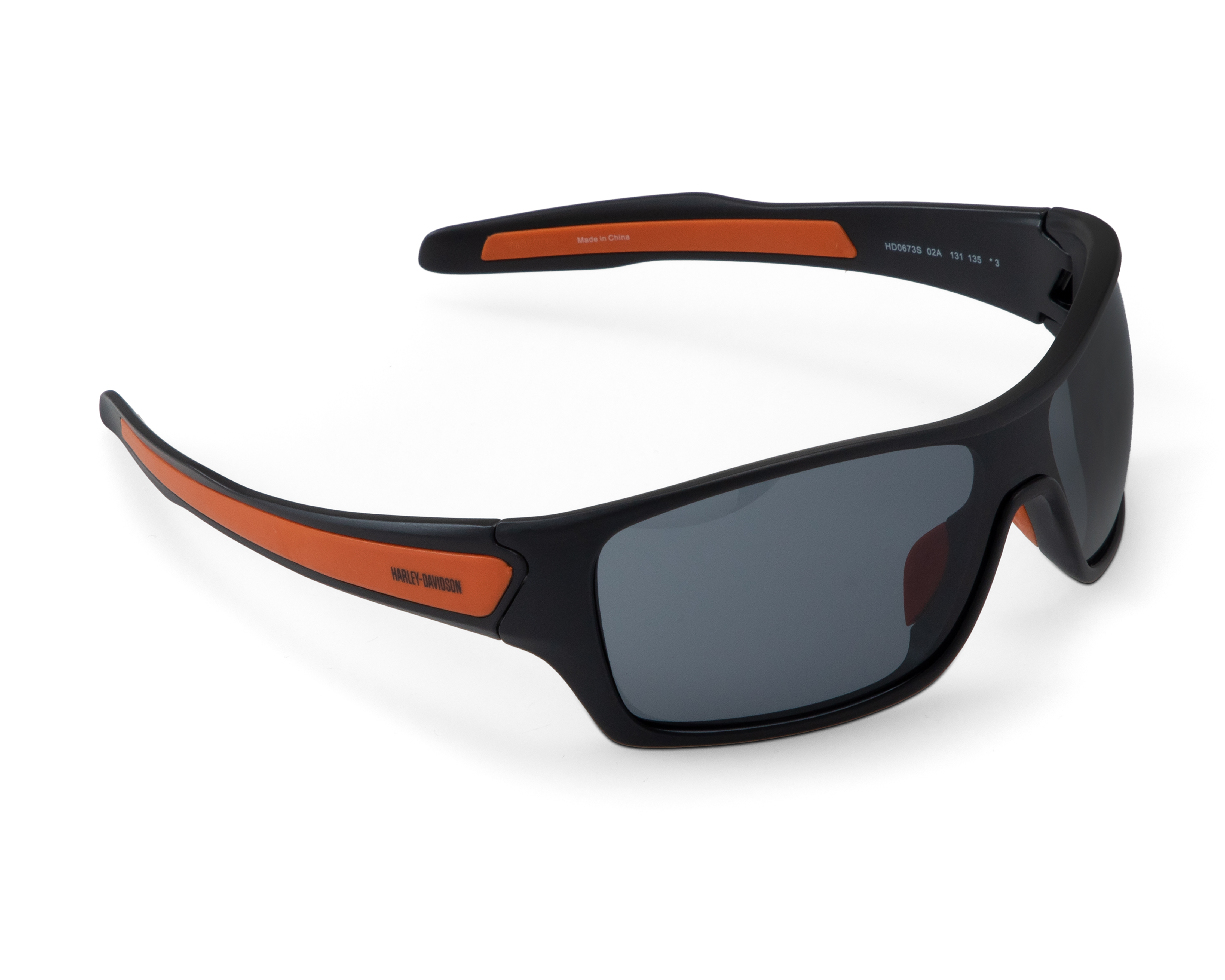 Lentes de Sol para Hombre Harley Davidson Rectangulares HD0673S Negro