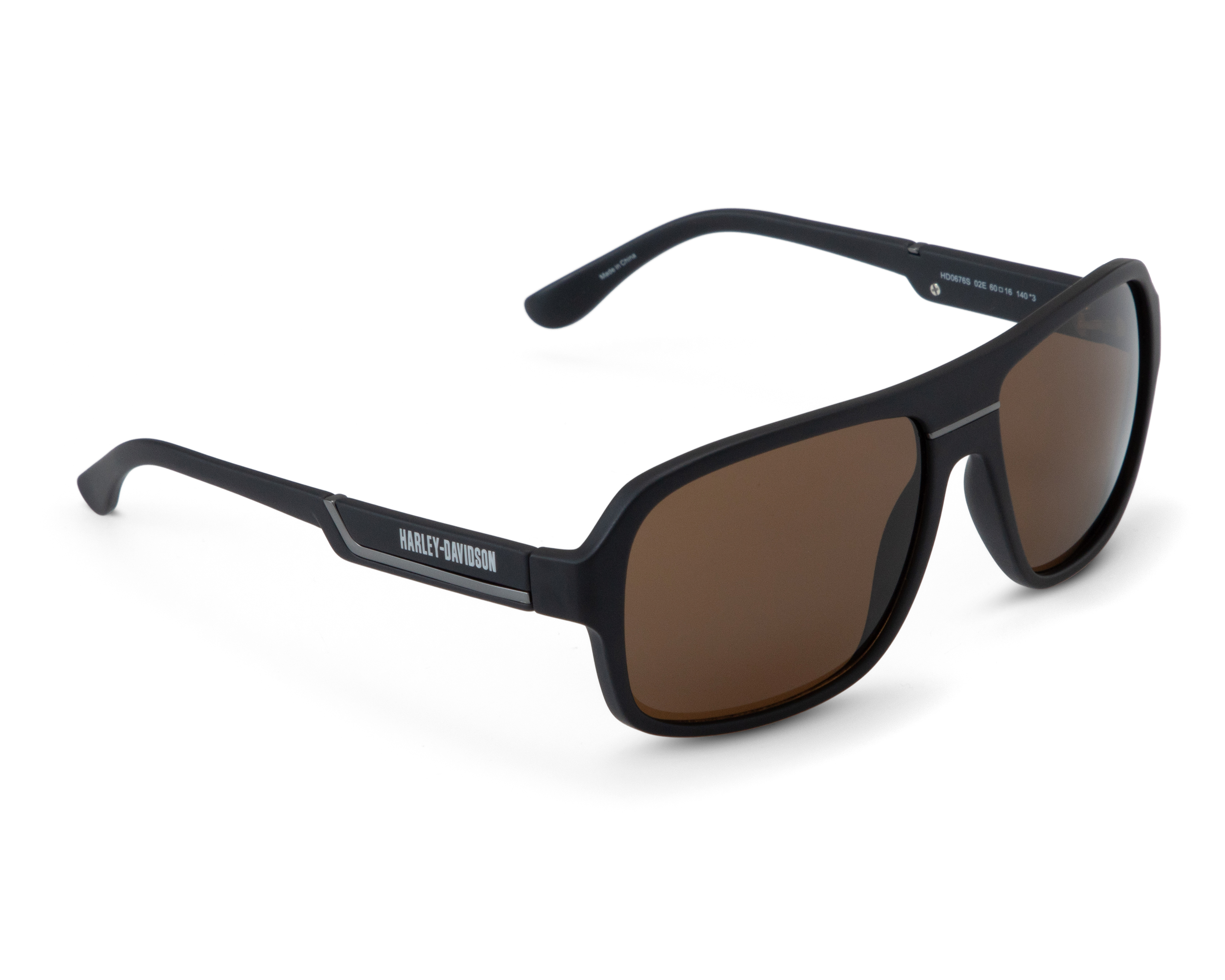 Lentes de Sol para Hombre Harley Davidson Aviador HD0676S Negro