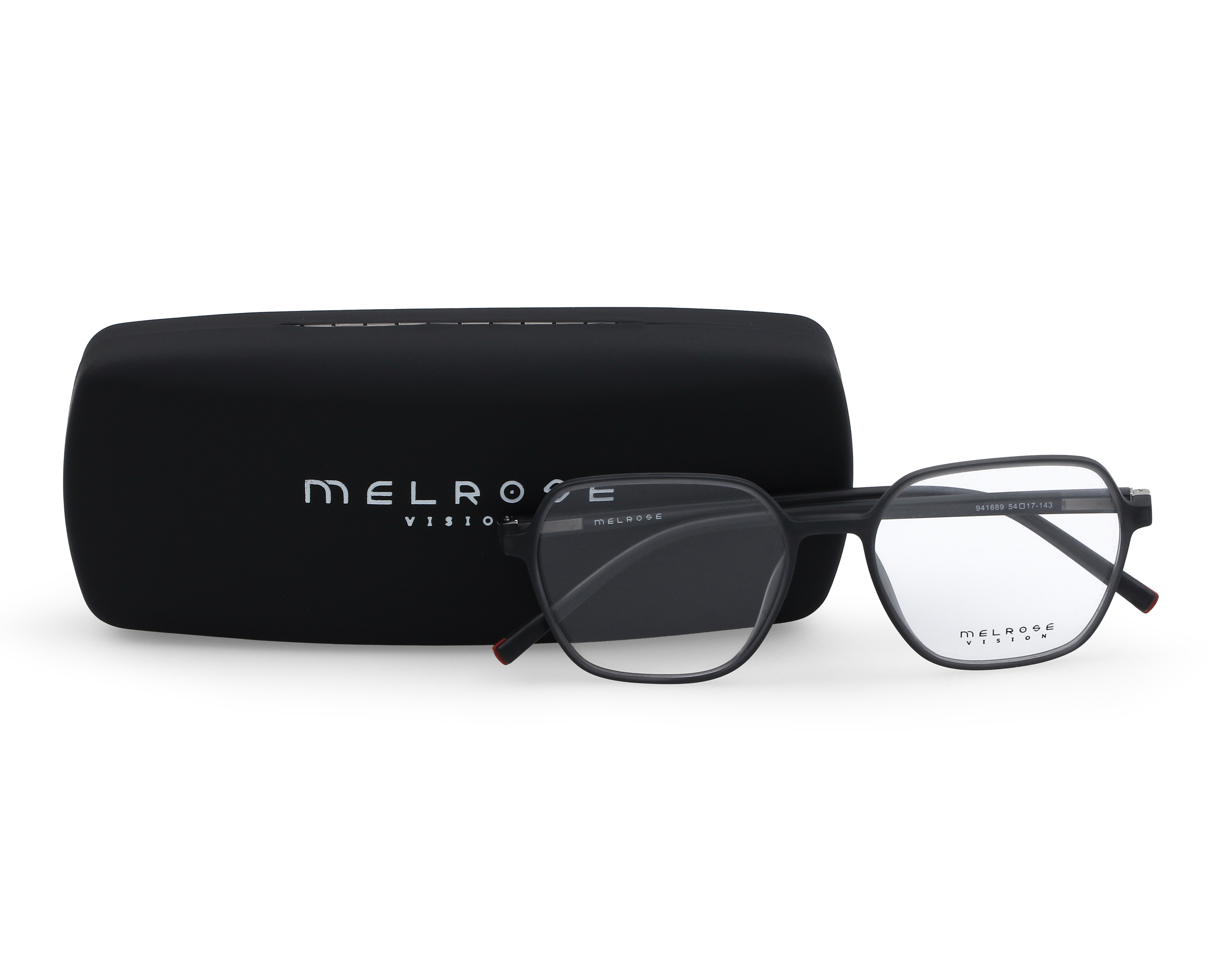 Foto 5 | Foto 5 | Armazón Oftálmico Unisex Melrose Cuadrado Gris