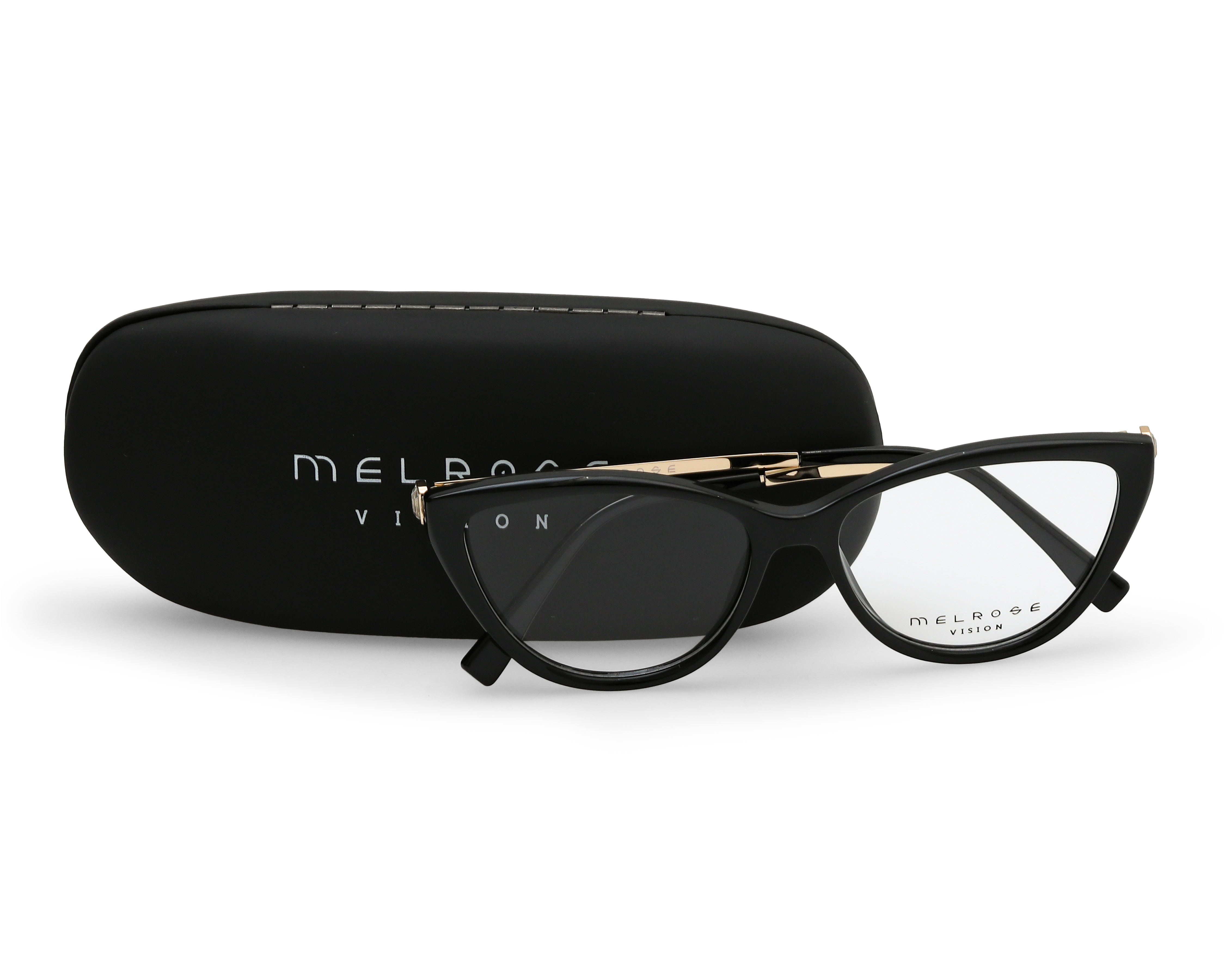 Foto 6 pulgar | Foto 5 | Armazón Oftálmico para Mujer Melrose Cat Eye Negros