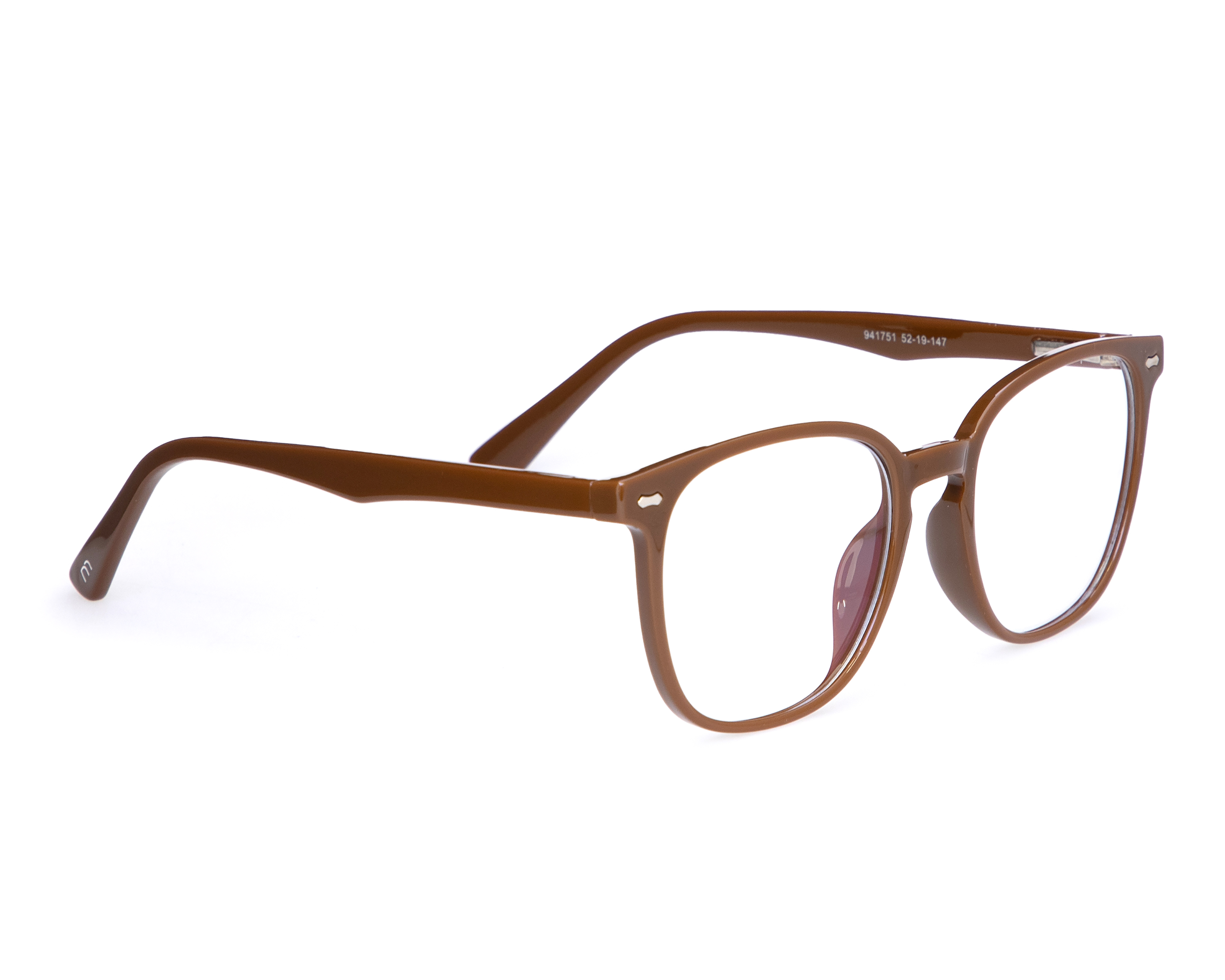 Armazón Oftálmico Unisex Melrose Wayfarer Café