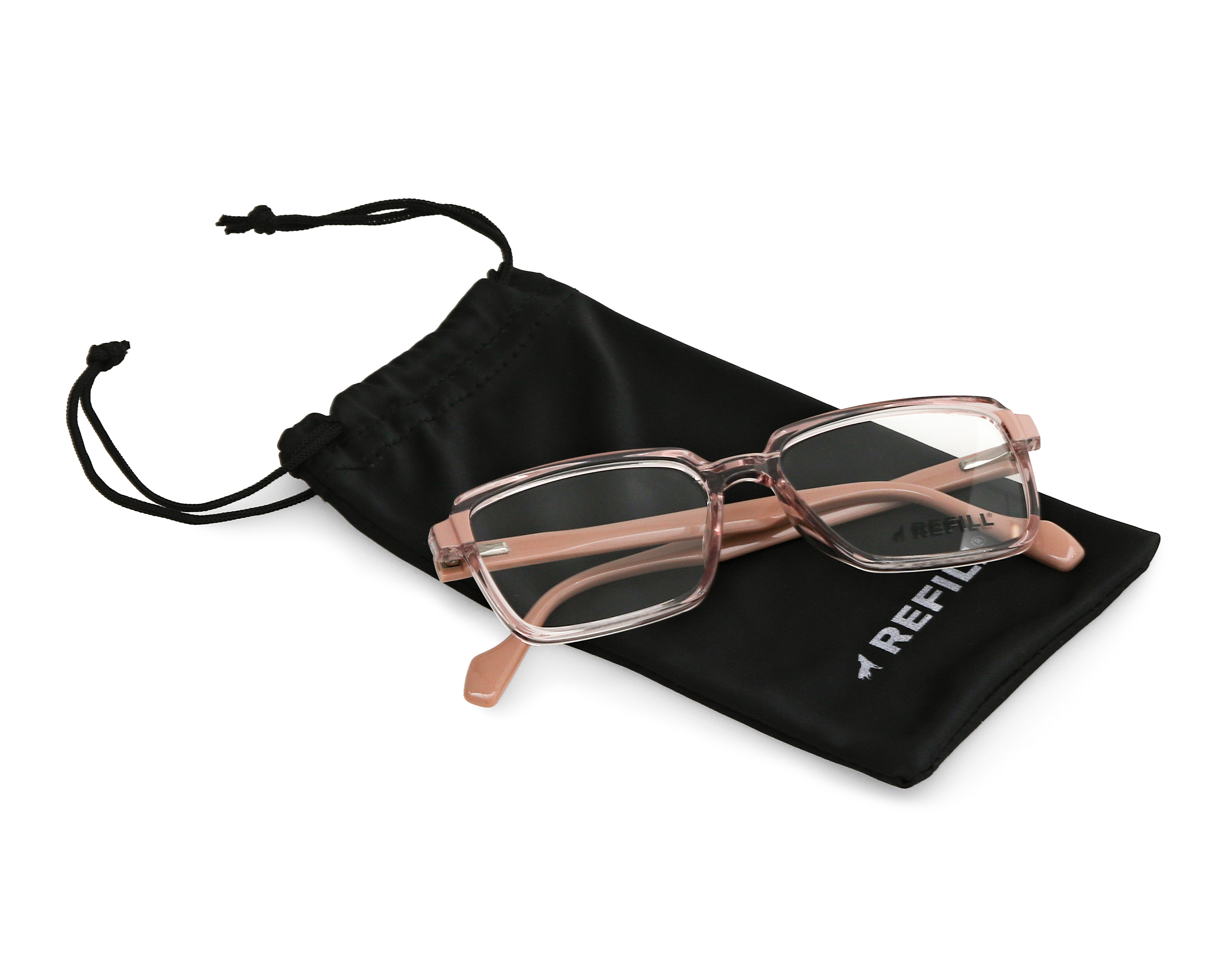 Foto 6 pulgar | Foto 5 | Armazón Oftálmico Unisex Refill Cuadrado Beige