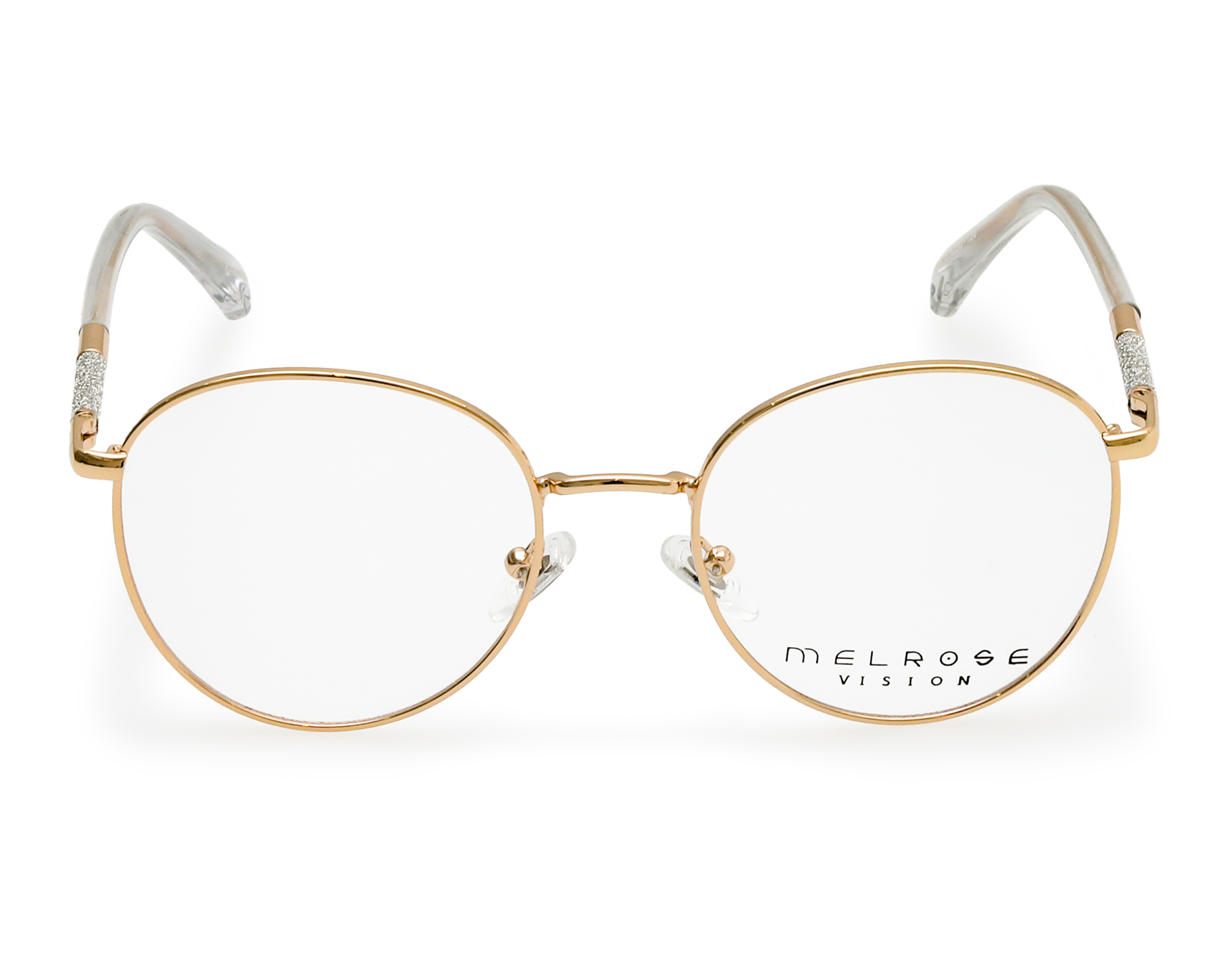 Foto 2 | Foto 2 | Armazón Oftálmico para Mujer Melrose Redondo Dorado