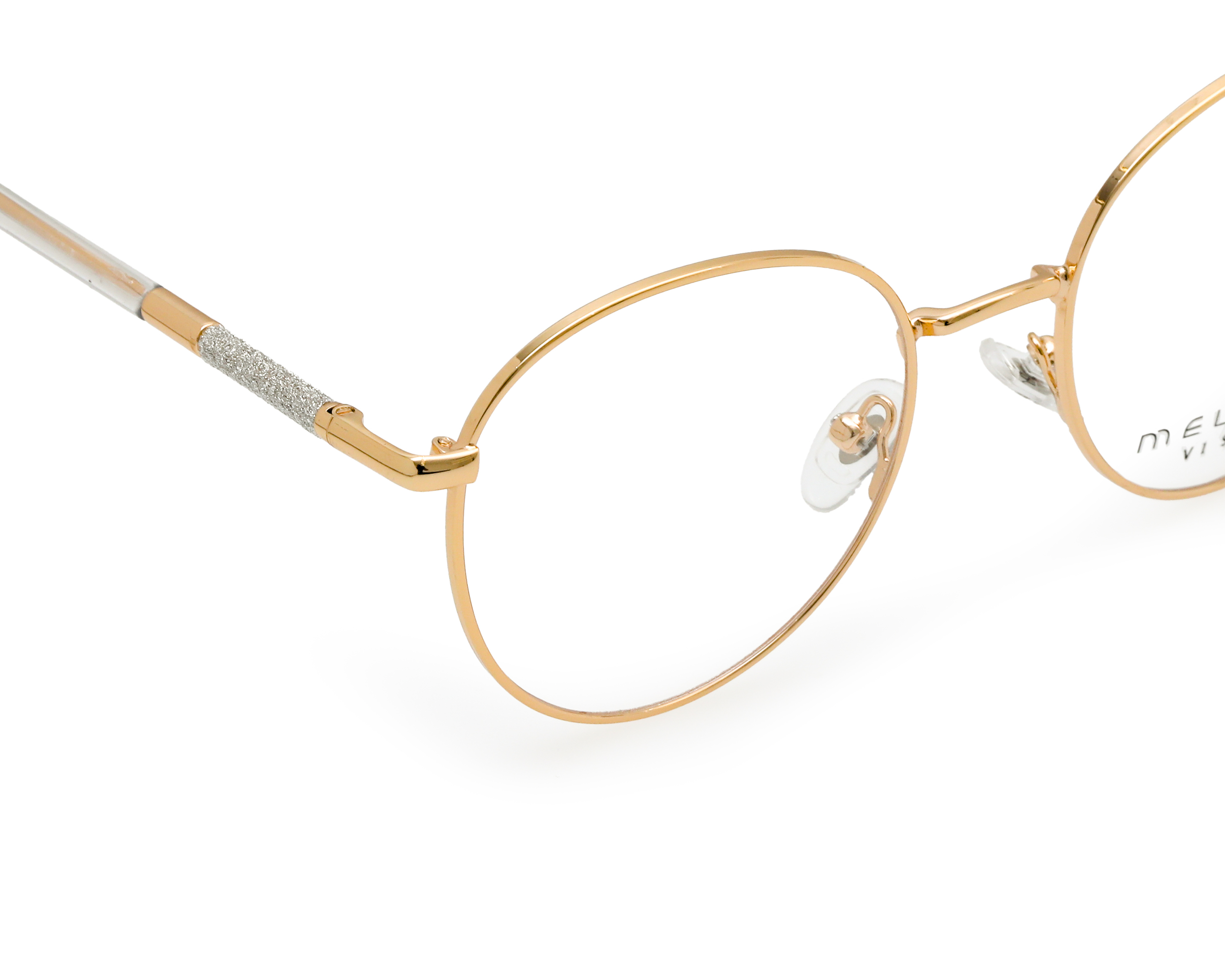 Foto 4 | Foto 4 | Armazón Oftálmico para Mujer Melrose Redondo Dorado