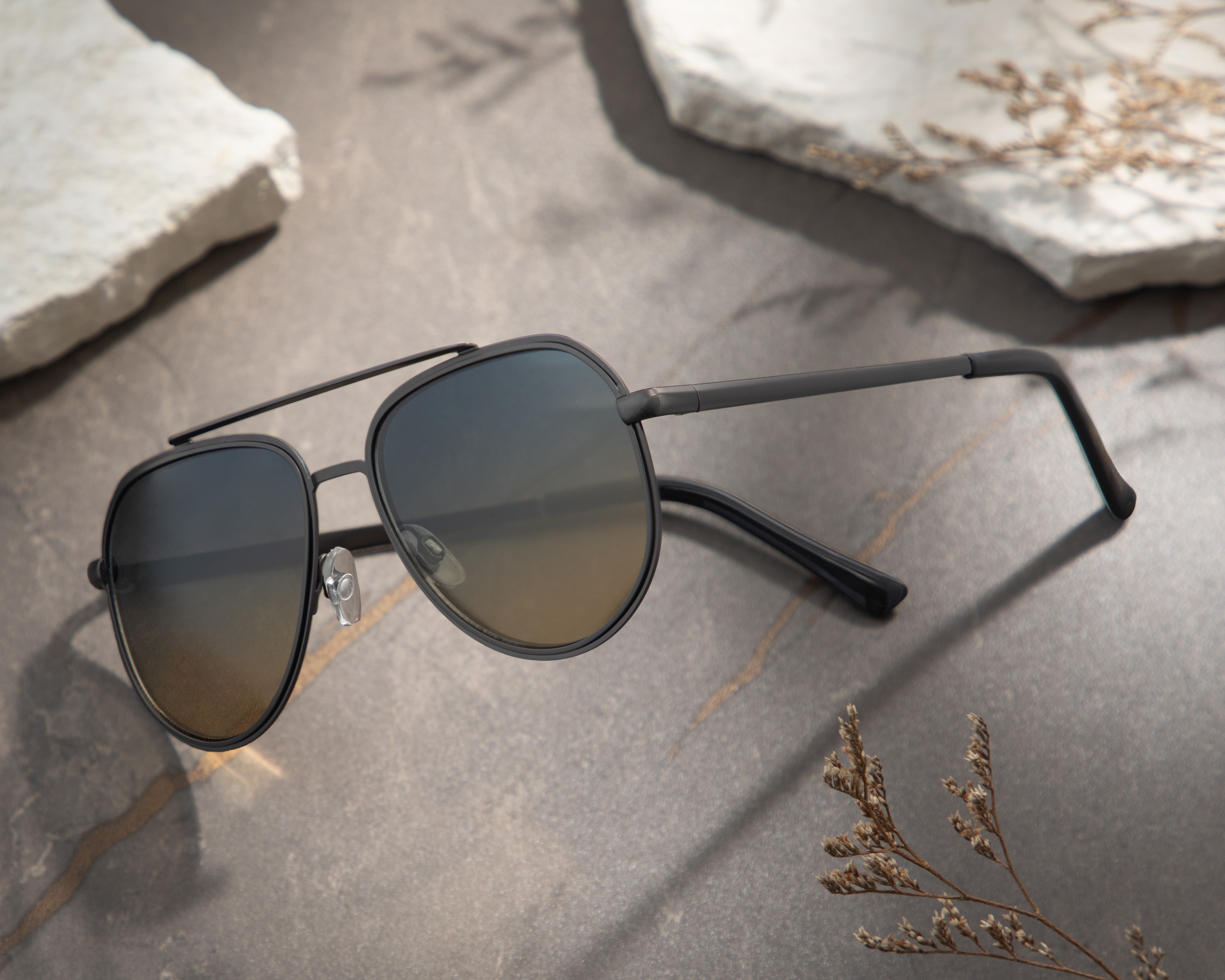 Foto 6 pulgar | Foto 5 | Lentes de Sol para Hombre Dockers Aviador DM 25 529 Negro