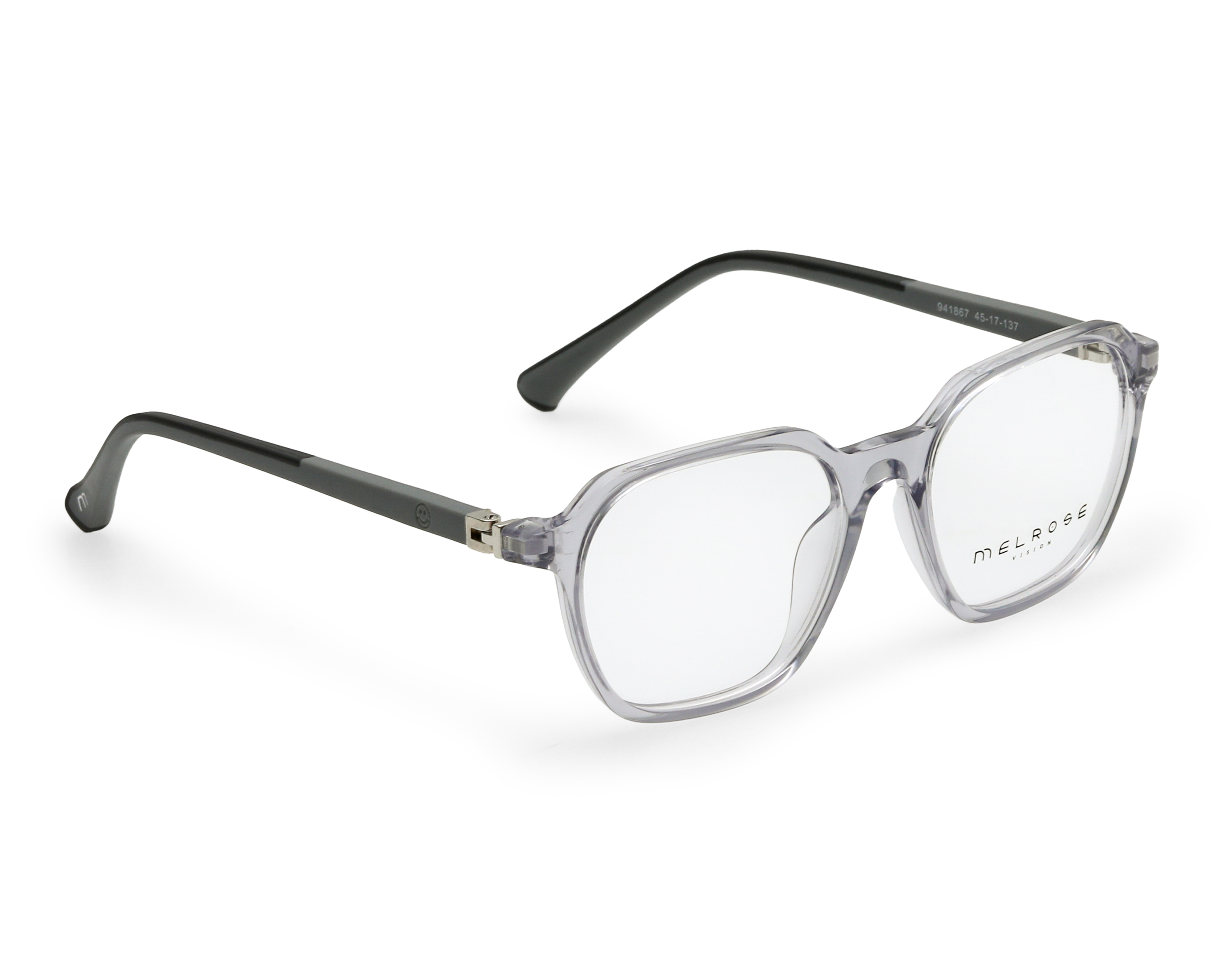 Foto 2 pulgar | Foto 1 | Armazón Oftálmico para Niño Melrose Cuadrados Transparentes
