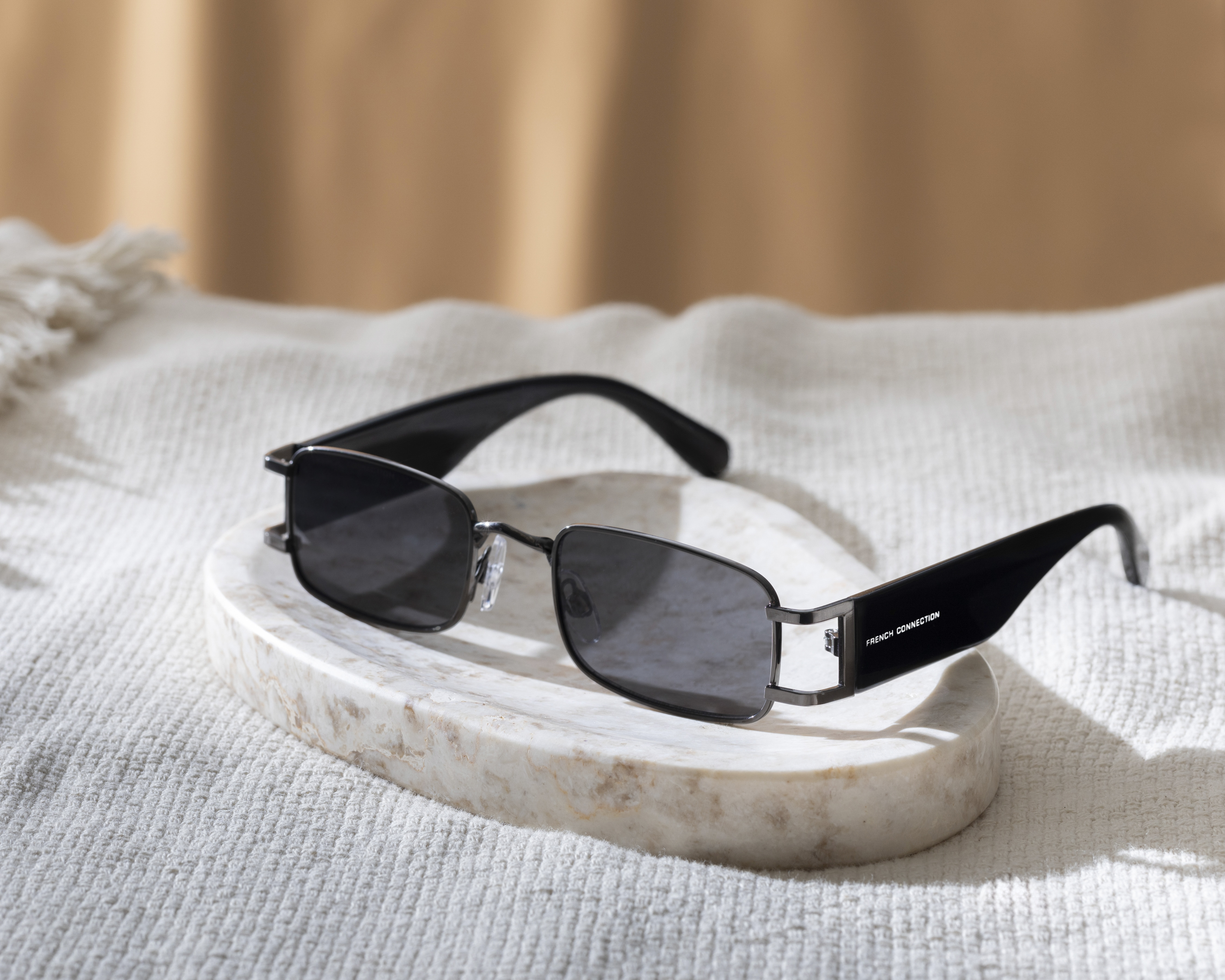 Foto 6 | Foto 6 | Lentes de Sol para Mujer French Connection Rectangulares Elodie Gris