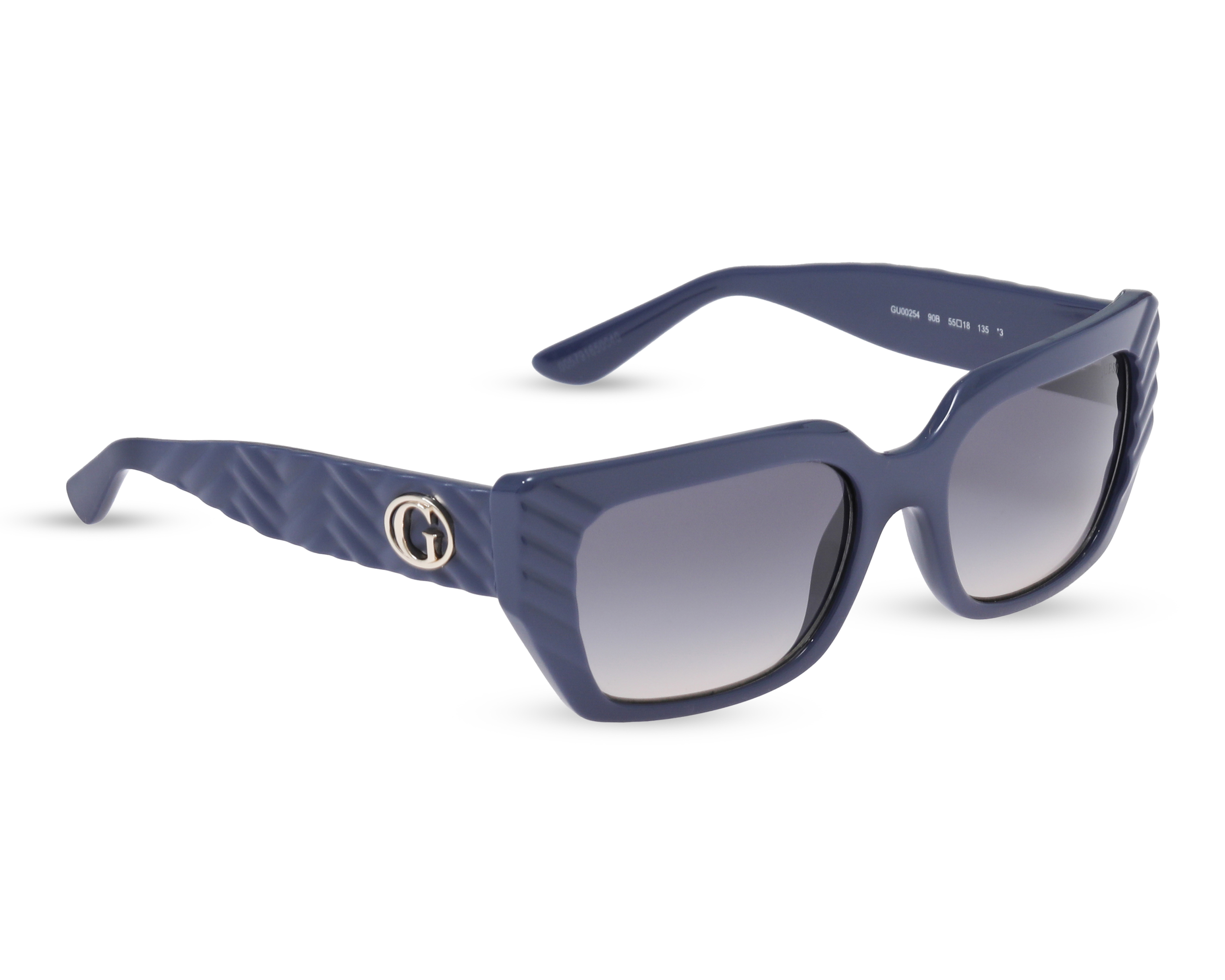 Lentes de Sol para Mujer Guess Rectangulares Azules