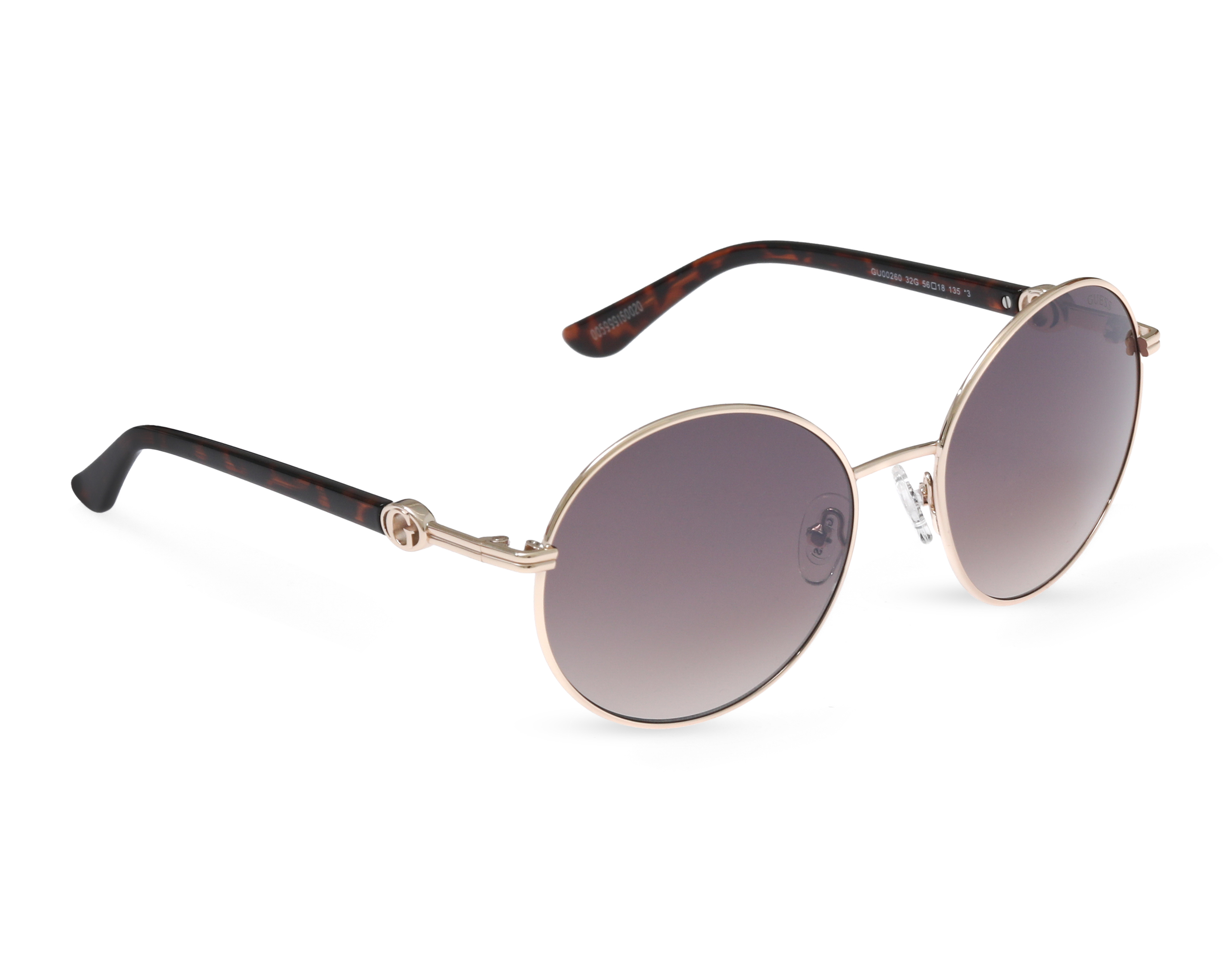 Foto 2 pulgar | Foto 1 | Lentes de Sol para Mujer Guess Redondos Dorados