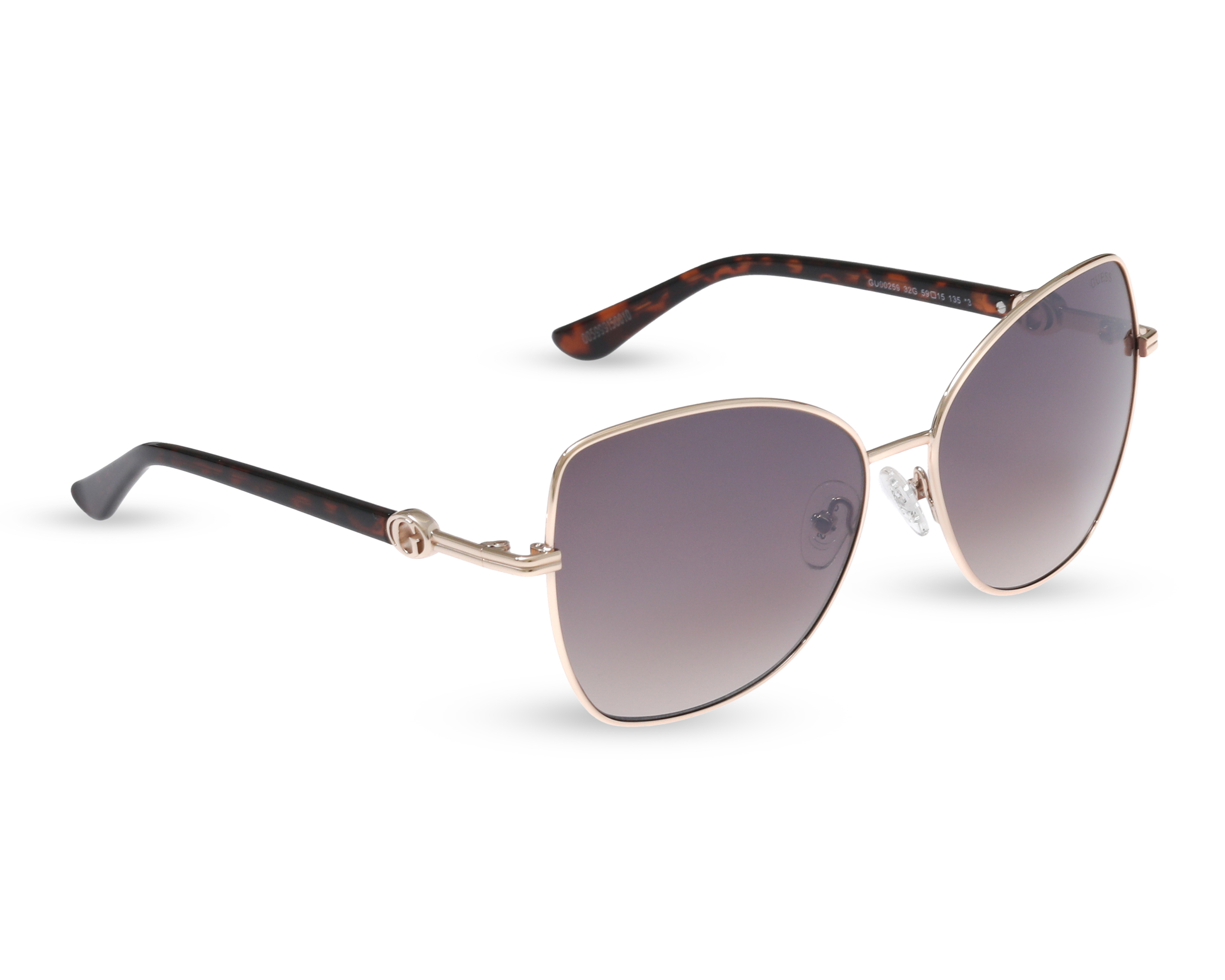 Foto 1 | Foto 1 | Lentes de Sol para Mujer Guess Mariposa Dorados