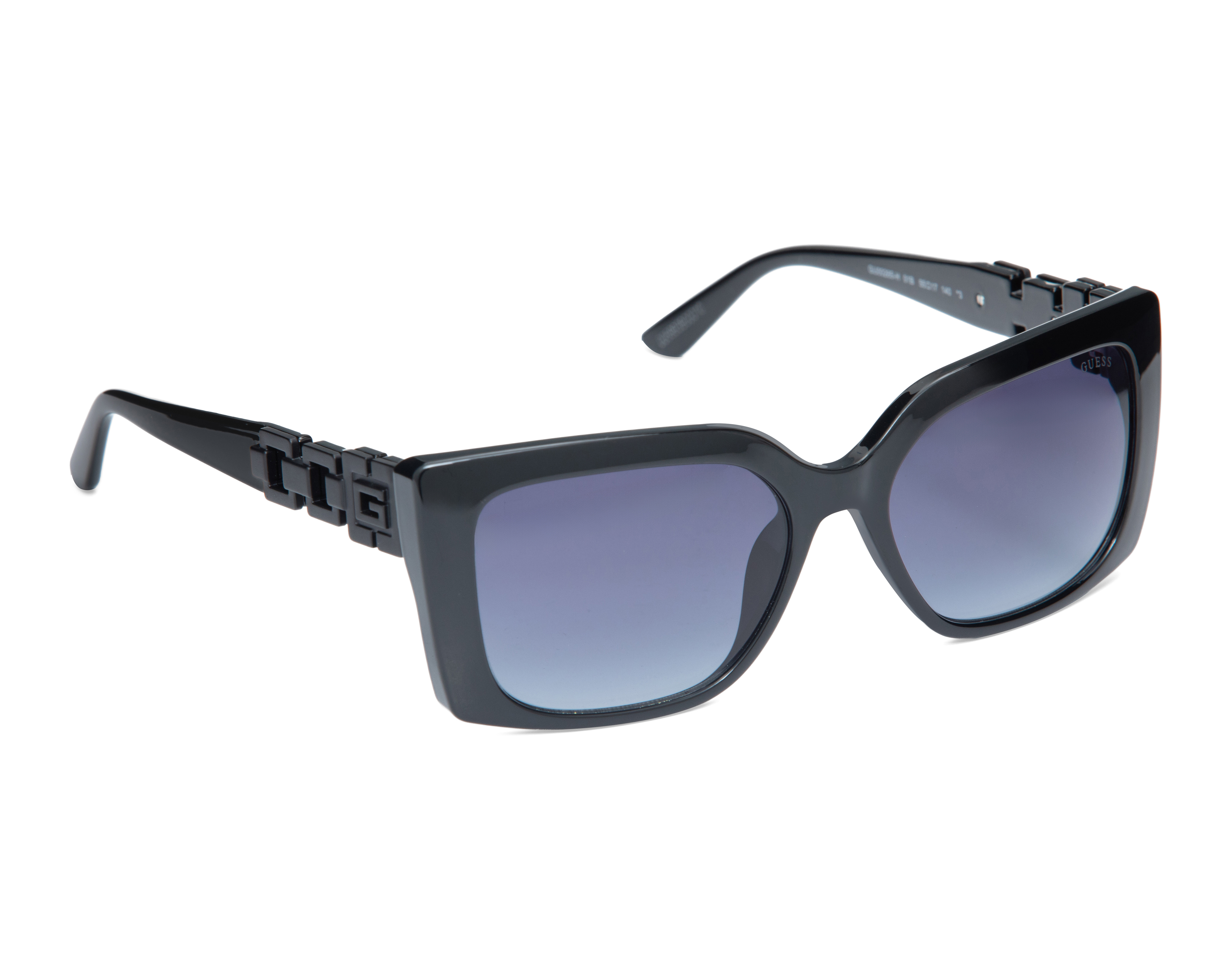 Foto 2 pulgar | Foto 1 | Lentes de Sol para Mujer Guess Rectangulares GU00265-H Negros