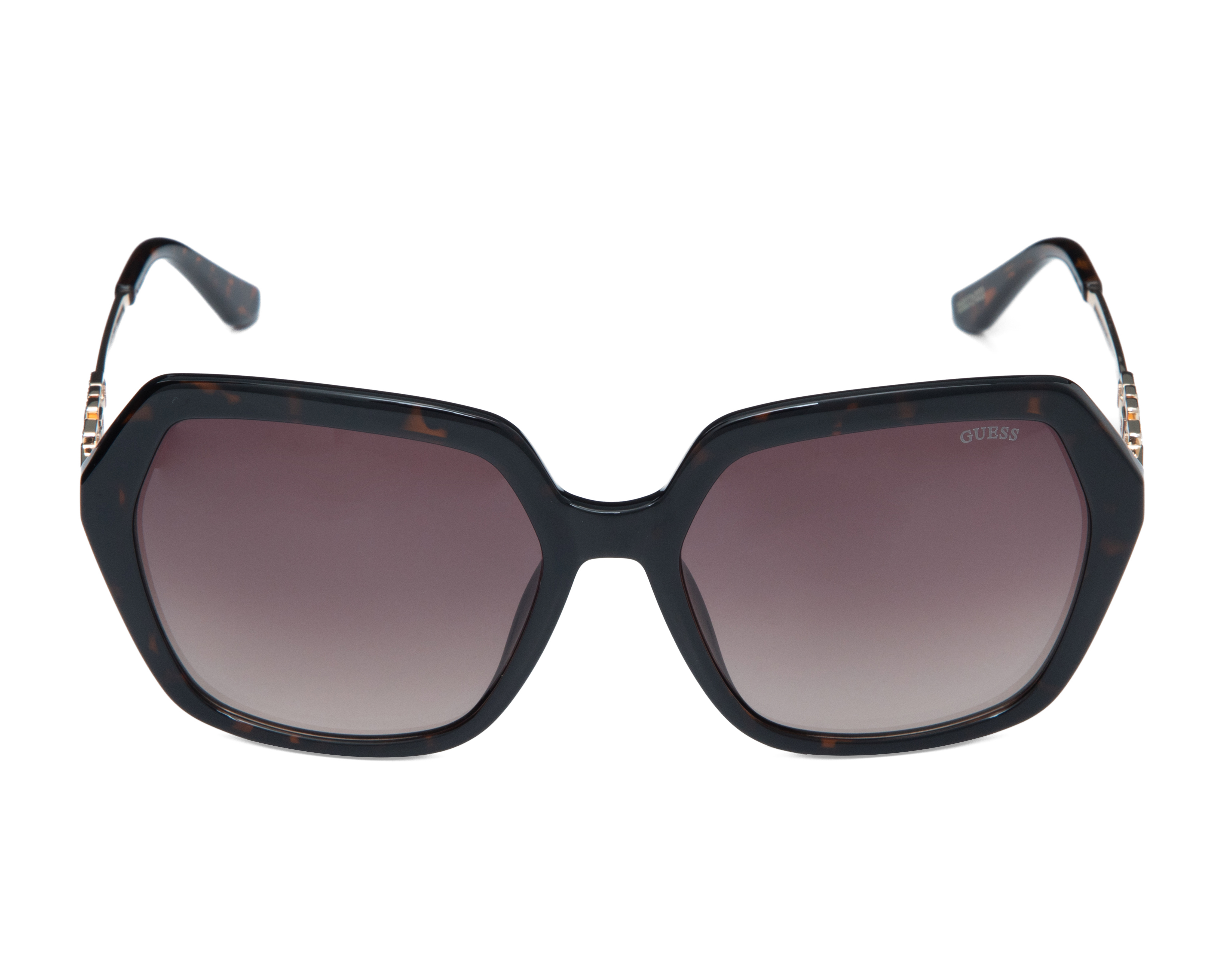 Foto 2 | Foto 2 | Lentes de Sol para Mujer Guess Hexagonales GU00267 Havana