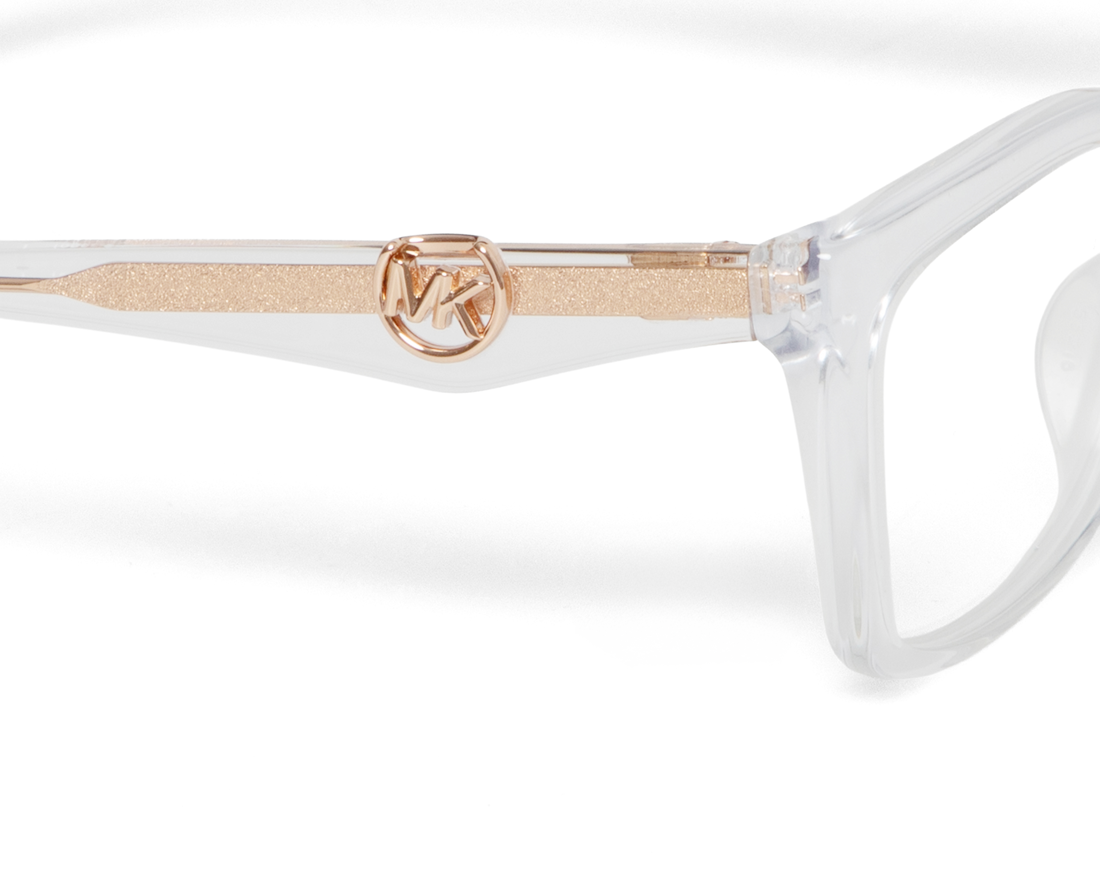 Foto 5 pulgar | Foto 4 | Armazón Oftálmico para Mujer Michael Kors Rectangular Oro Rosa