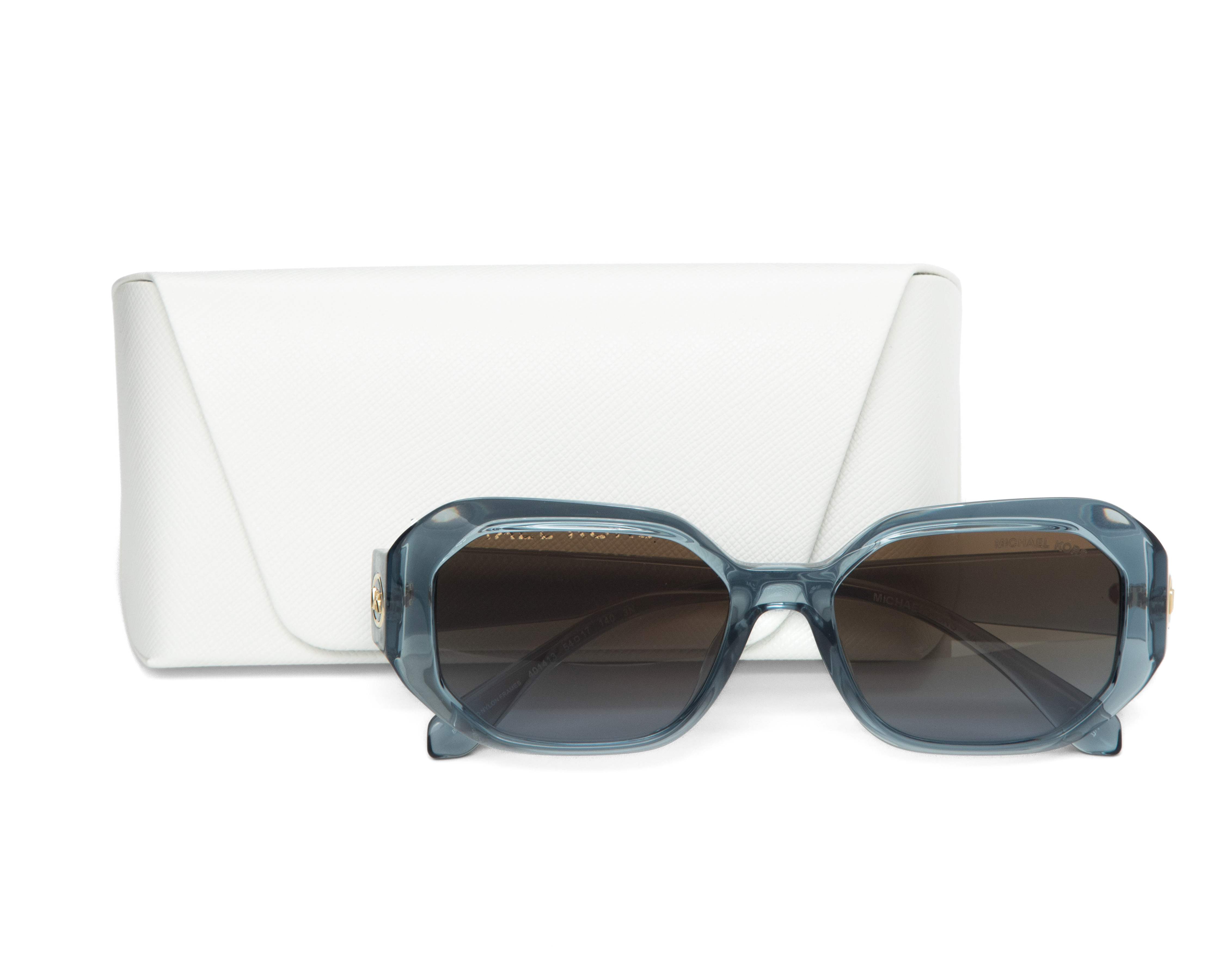 Foto 5 | Foto 5 | Lentes de Sol para Mujer Michael Kors Rectangulares 0MK 2240U 401413 Grises