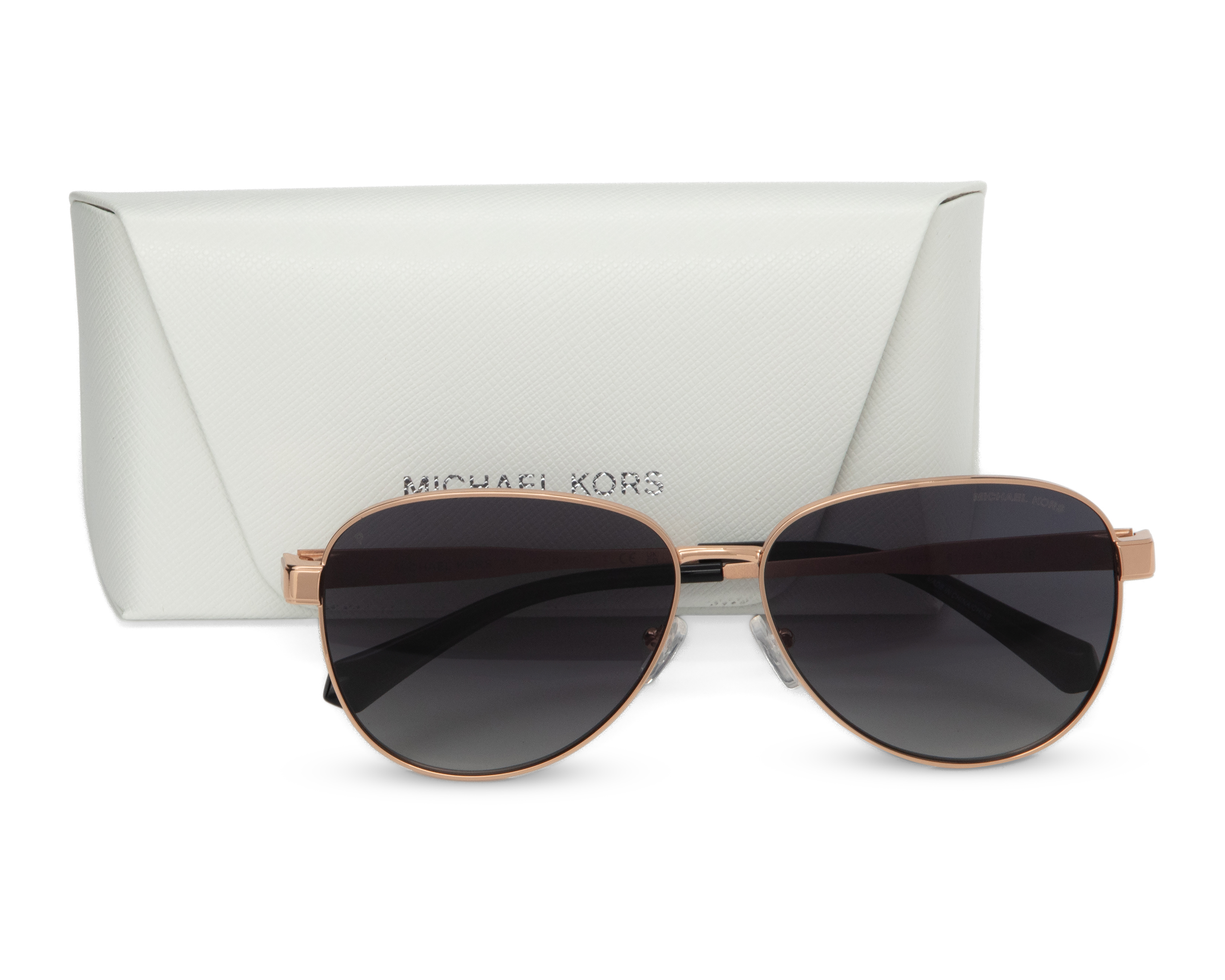 Foto 6 pulgar | Foto 5 | Lentes de Sol para Mujer Michael Kors 0MK 1160 1108T3 Oro Rosa