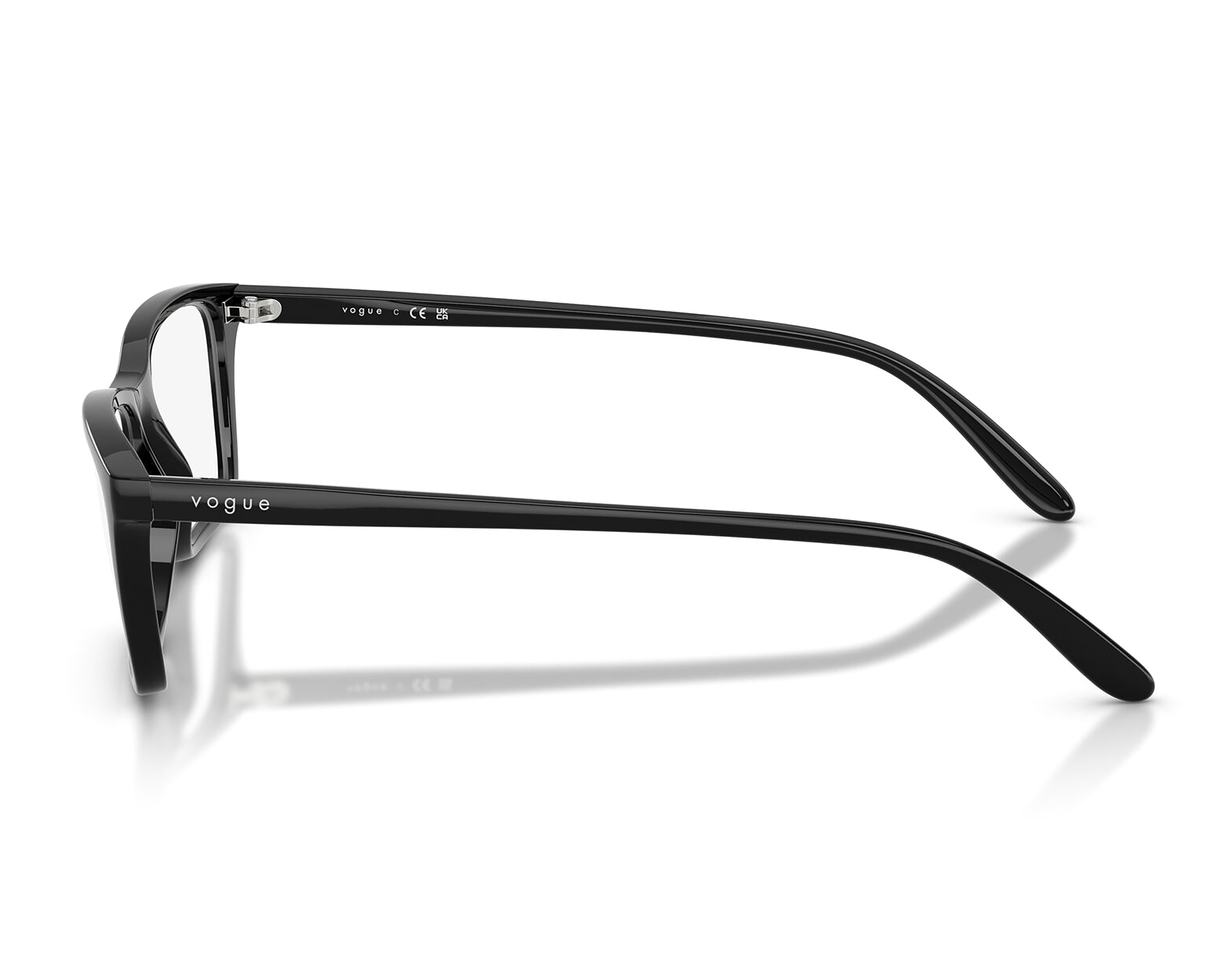 Foto 5 pulgar | Foto 4 | Armazón Oftálmico para Mujer Vogue Rectangular Negro