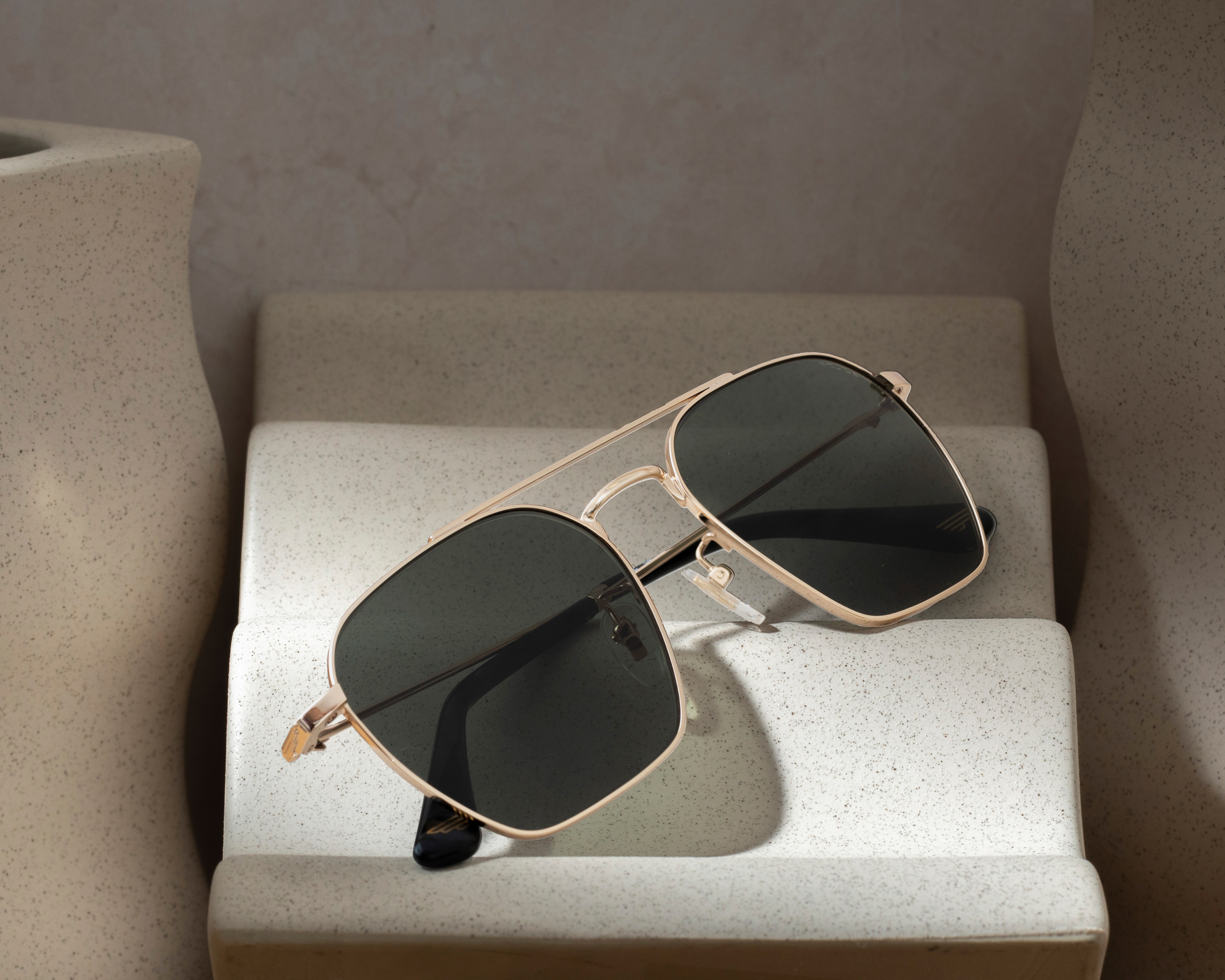 Foto 7 pulgar | Foto 6 | Lentes de Sol para Hombre Police Aviador SPL.00Q84.200B.55 Dorado