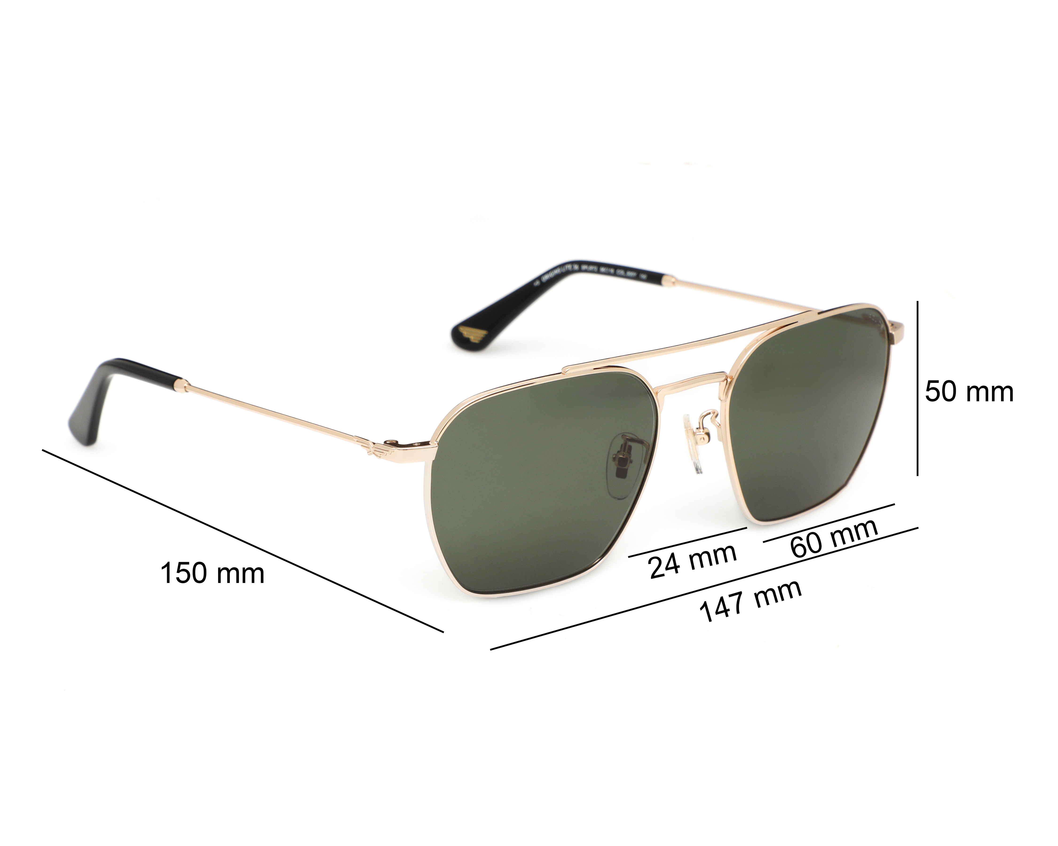 Foto 8 pulgar | Foto 7 | Lentes de Sol para Hombre Police Aviador SPL.00Q84.200B.55 Dorado