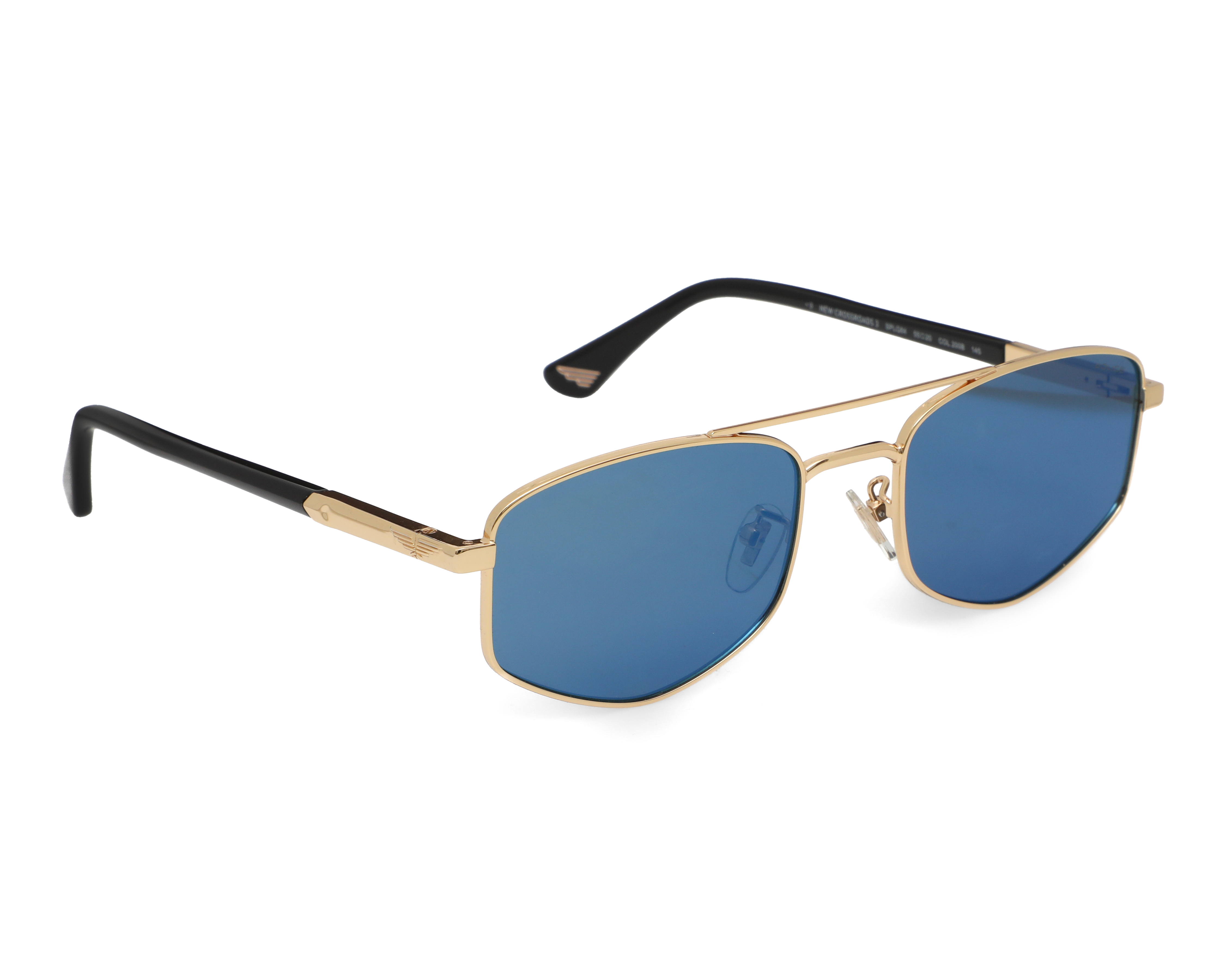 Foto 1 | Foto 1 | Lentes de Sol para Hombre Police Cuadrado SPL.00Q84.200B.55 Dorados